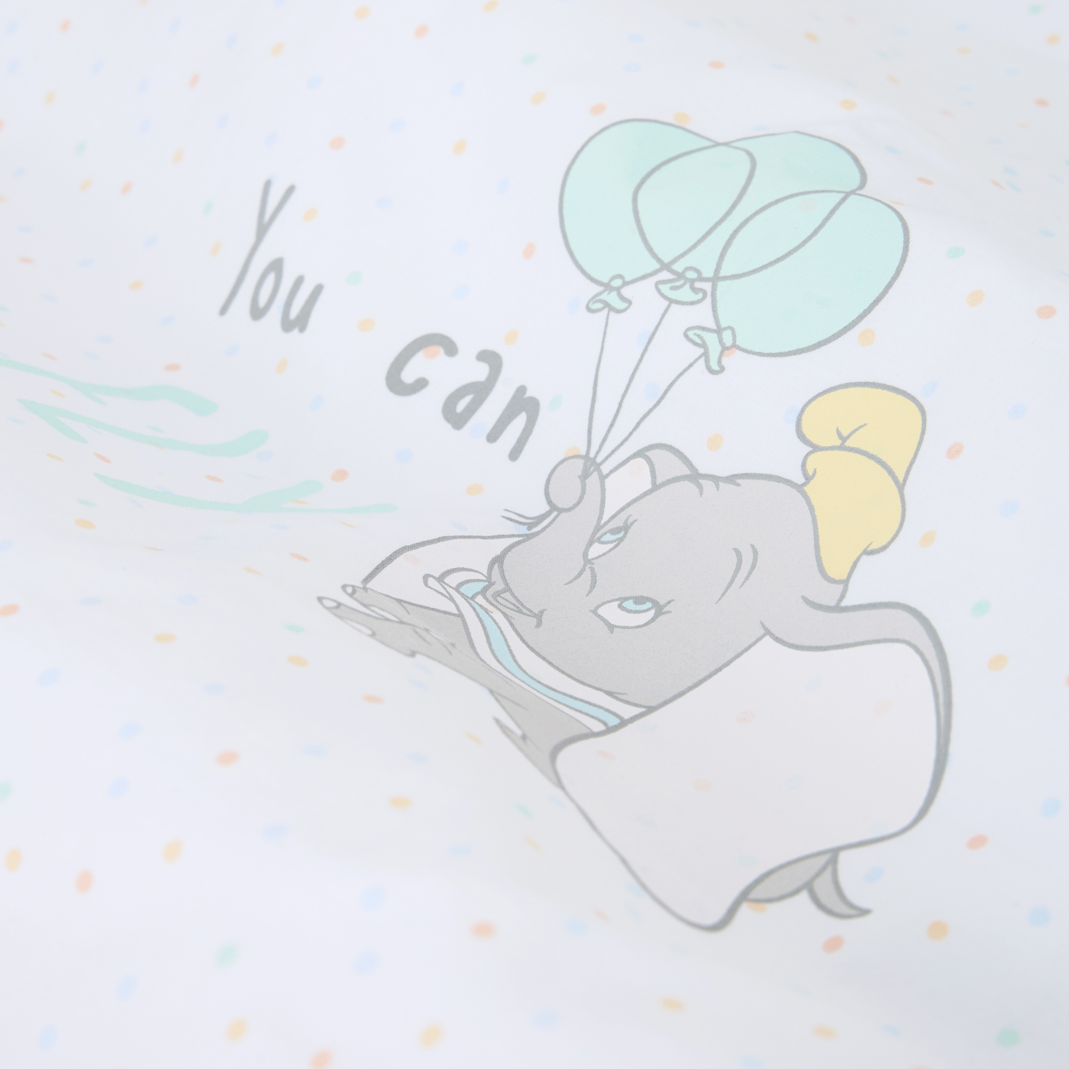 Edredão de Enchimento Disney Baby para Berço Dumbo Multicolor-2