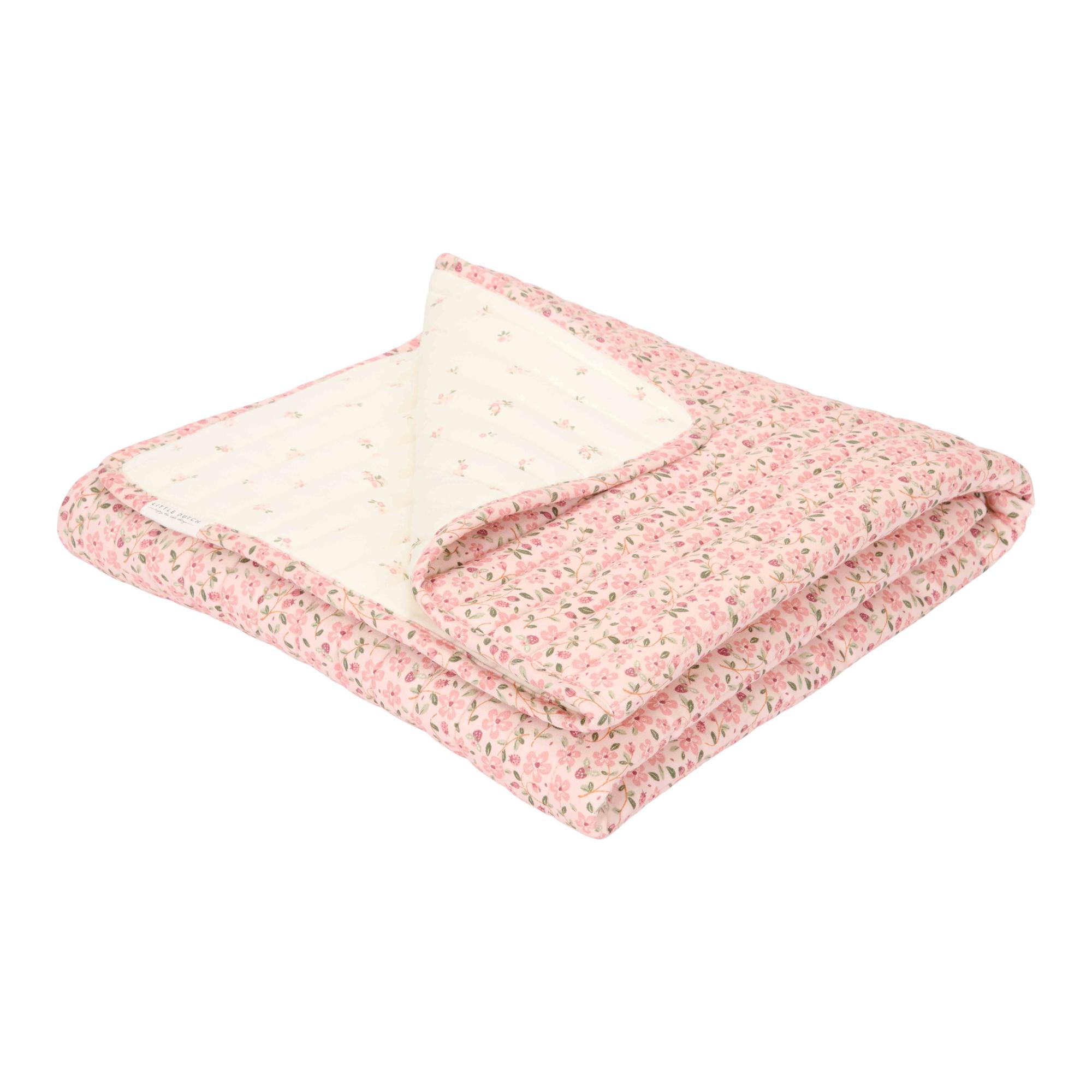 LITTLE DUTCH - Colcha Little Dutch cuna Fairy Floral & Fairy Blossom.