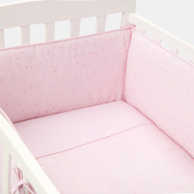 Set colcha y bumper Cotton Juice Baby Home para cuna
