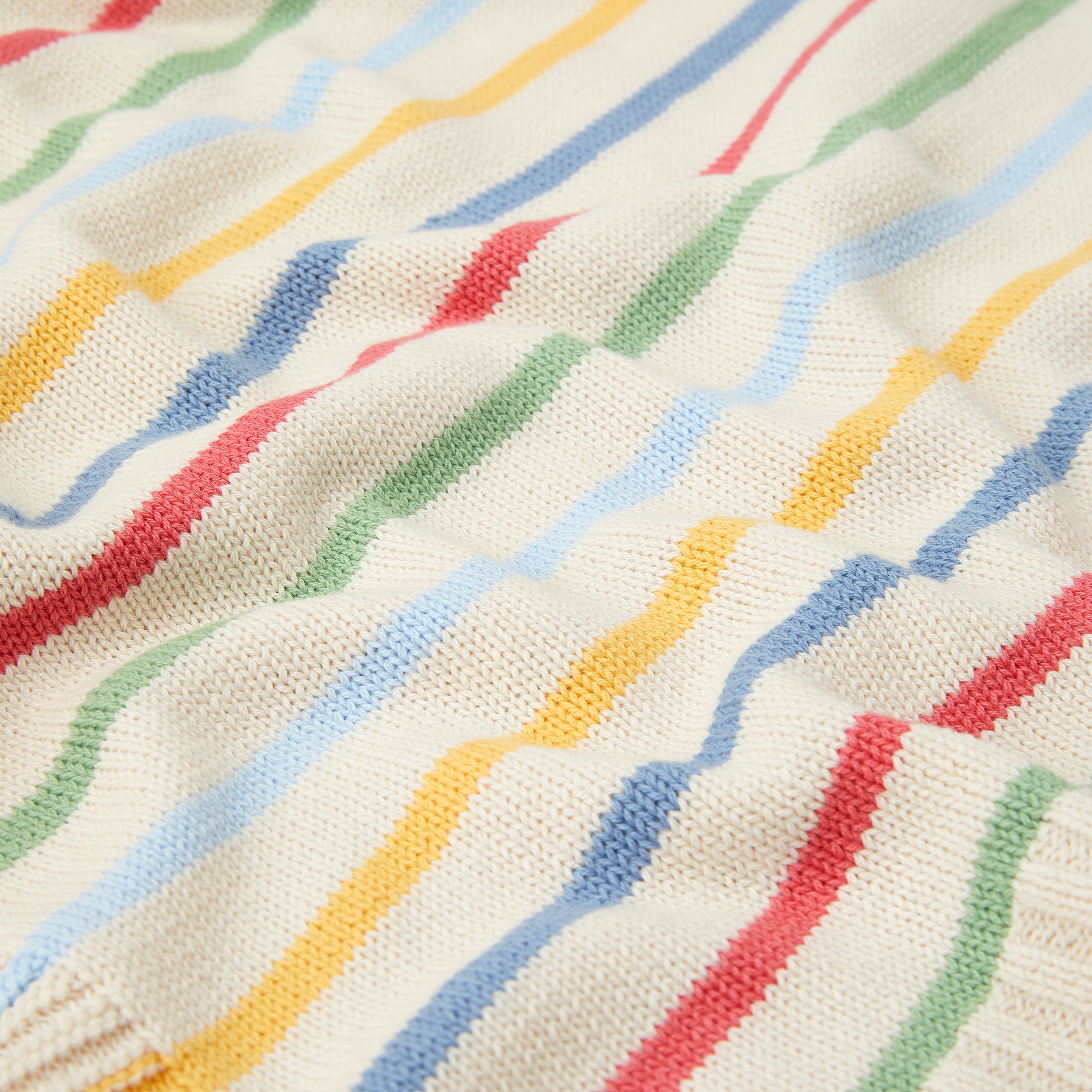 Manta Tricot 70*100 cm Riscas Multicolor-2