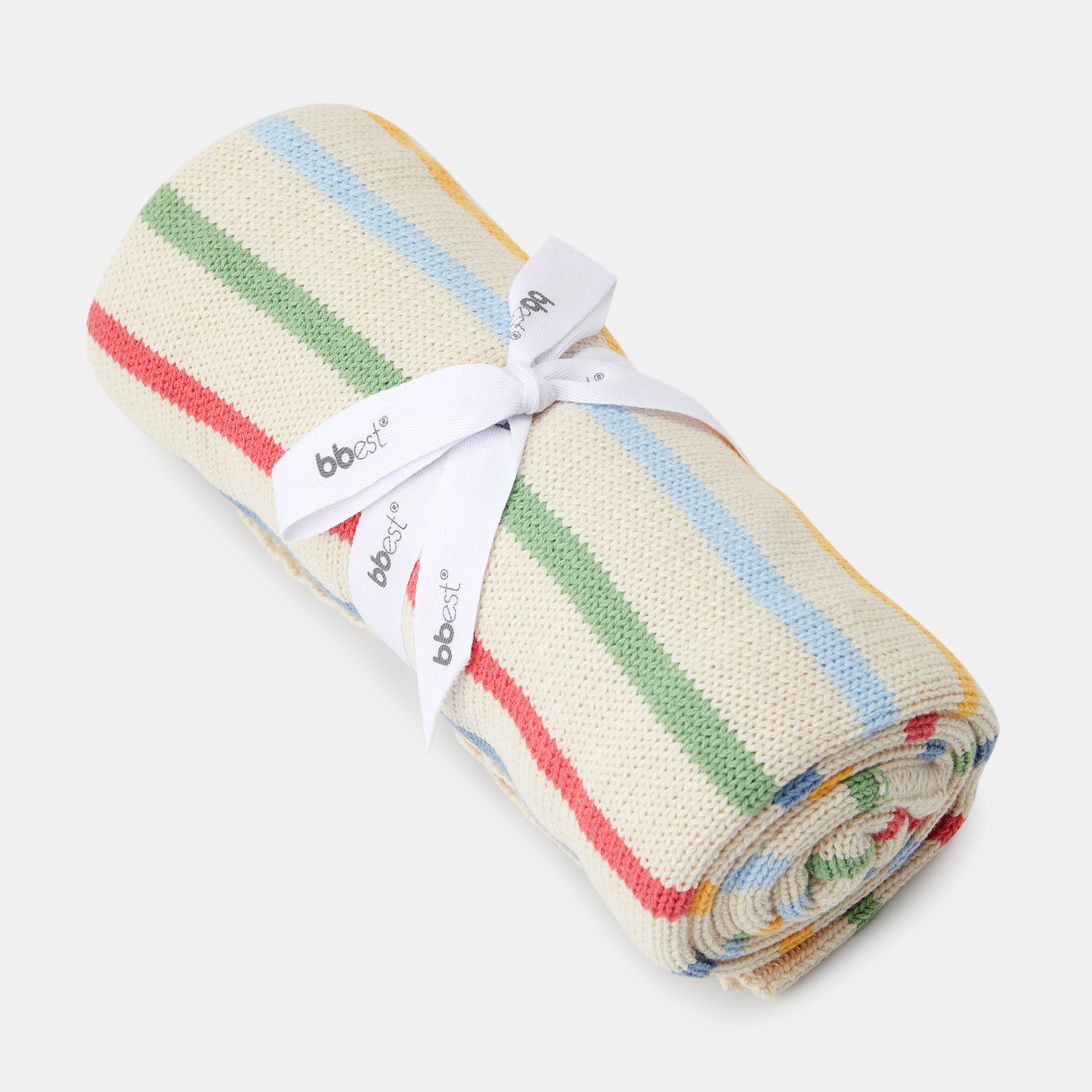 Manta Tricot 70*100 cm Riscas Multicolor-3