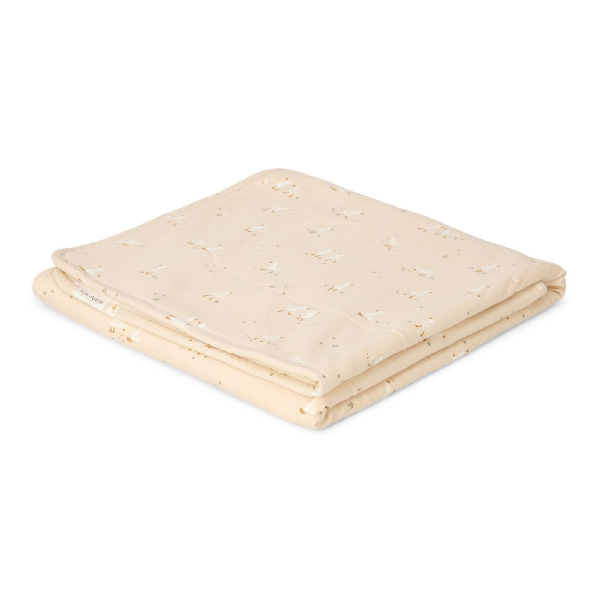 Manta Little Dutch moisés Newborn Naturals - Melocotón Melocotón-2