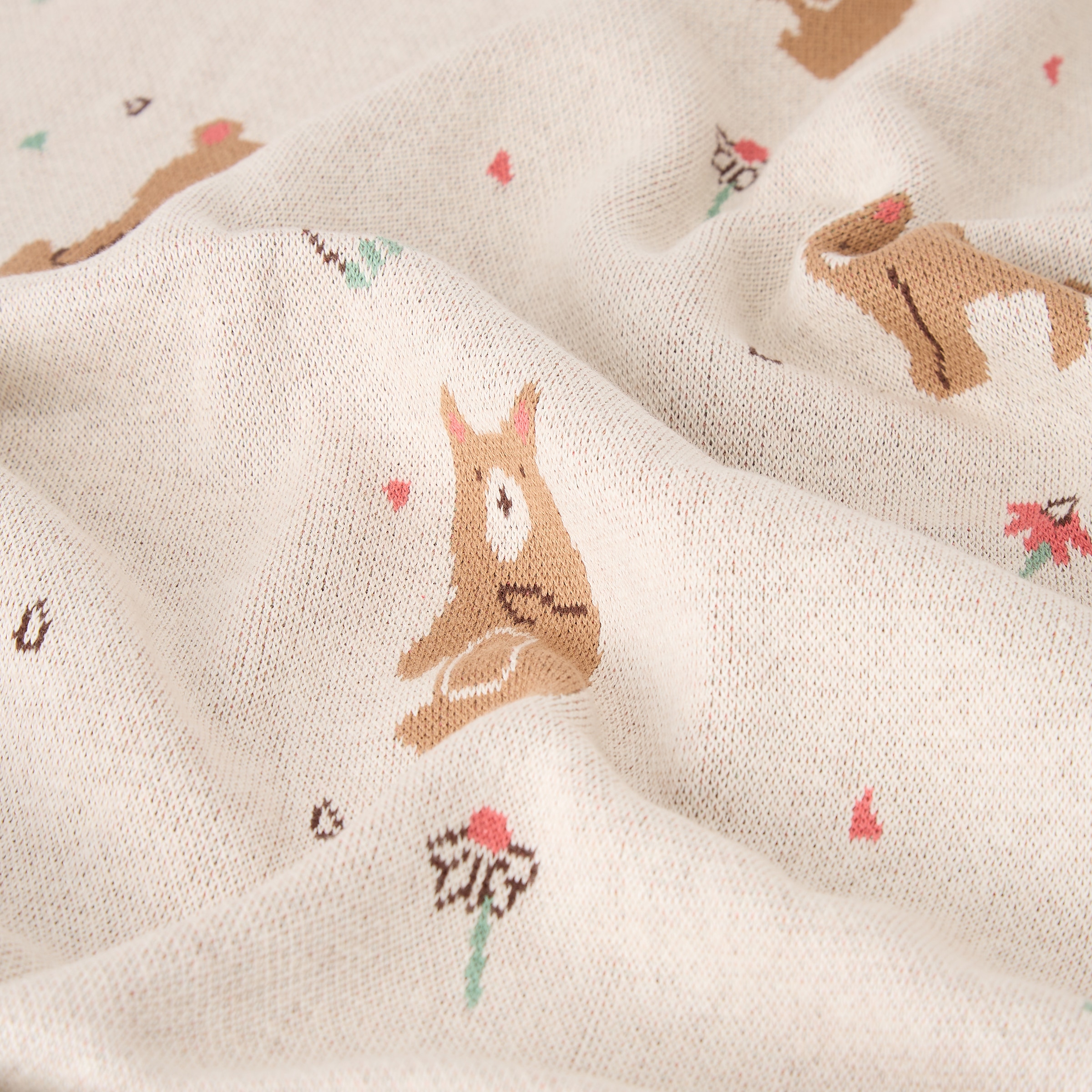 Manta de Tricot Bbest Coleção Little Bugs Jacquard 2