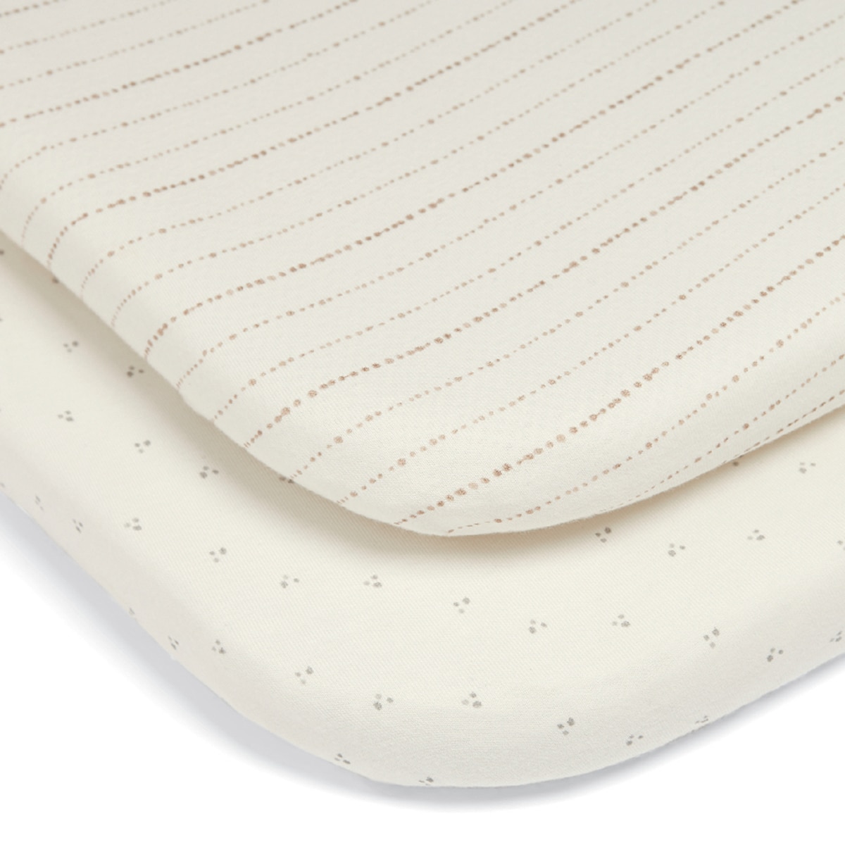 Imagen 0 de Juego de sábanas bajeras ajustables Mamas & Papas pack 2 líneas Natural