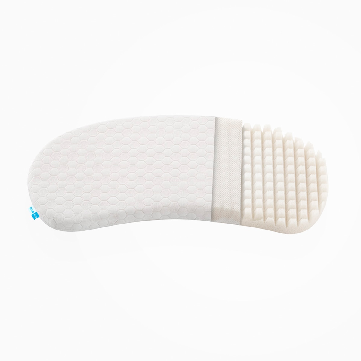 Almofada Antiplagiocefalia Ecus Kids Care Pillow (Disponível em Várias Medidas) Branco-3
