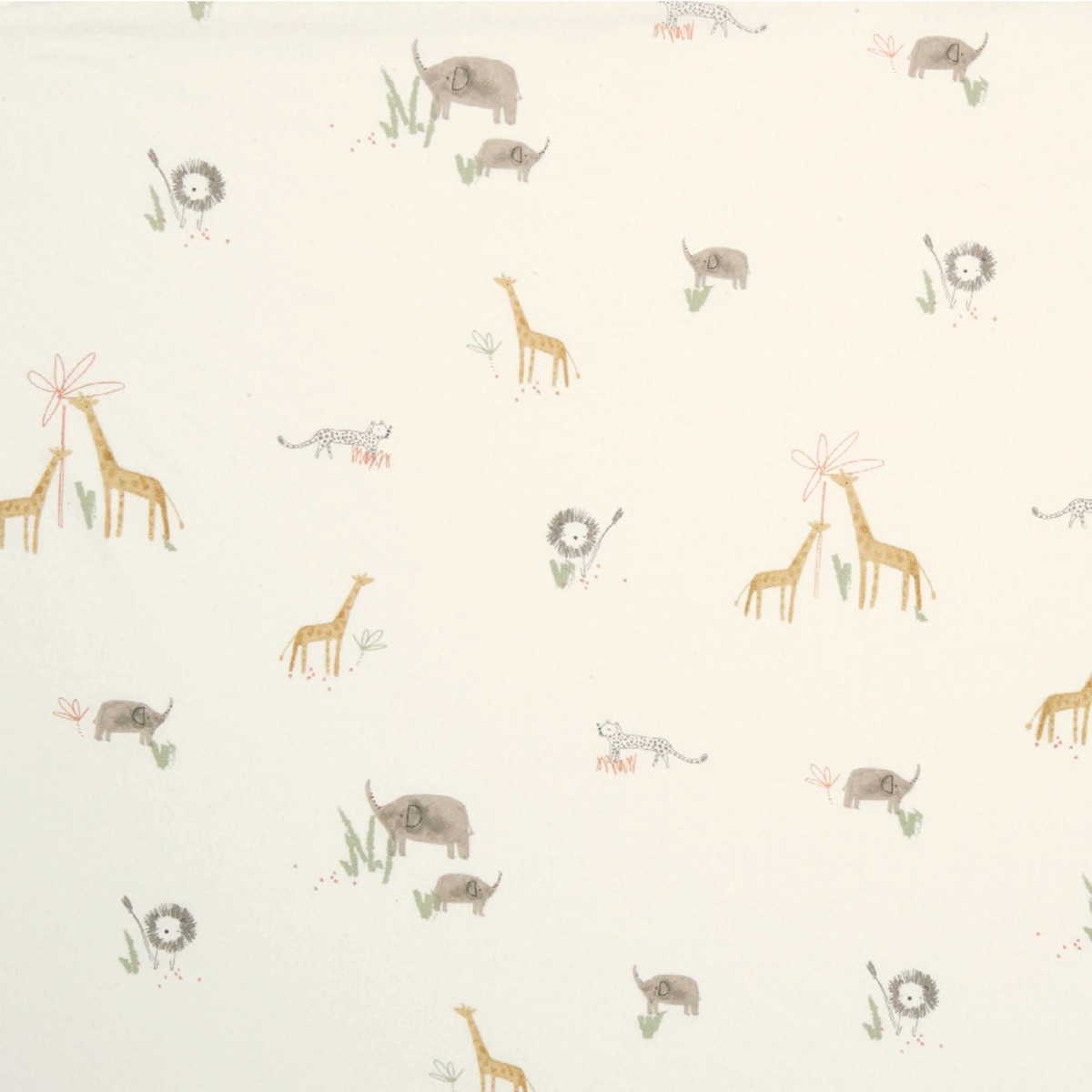 Juego sábanas bajeras ajustables Mamas & Papas pack 2 safari - Multicolor Multicolor-2