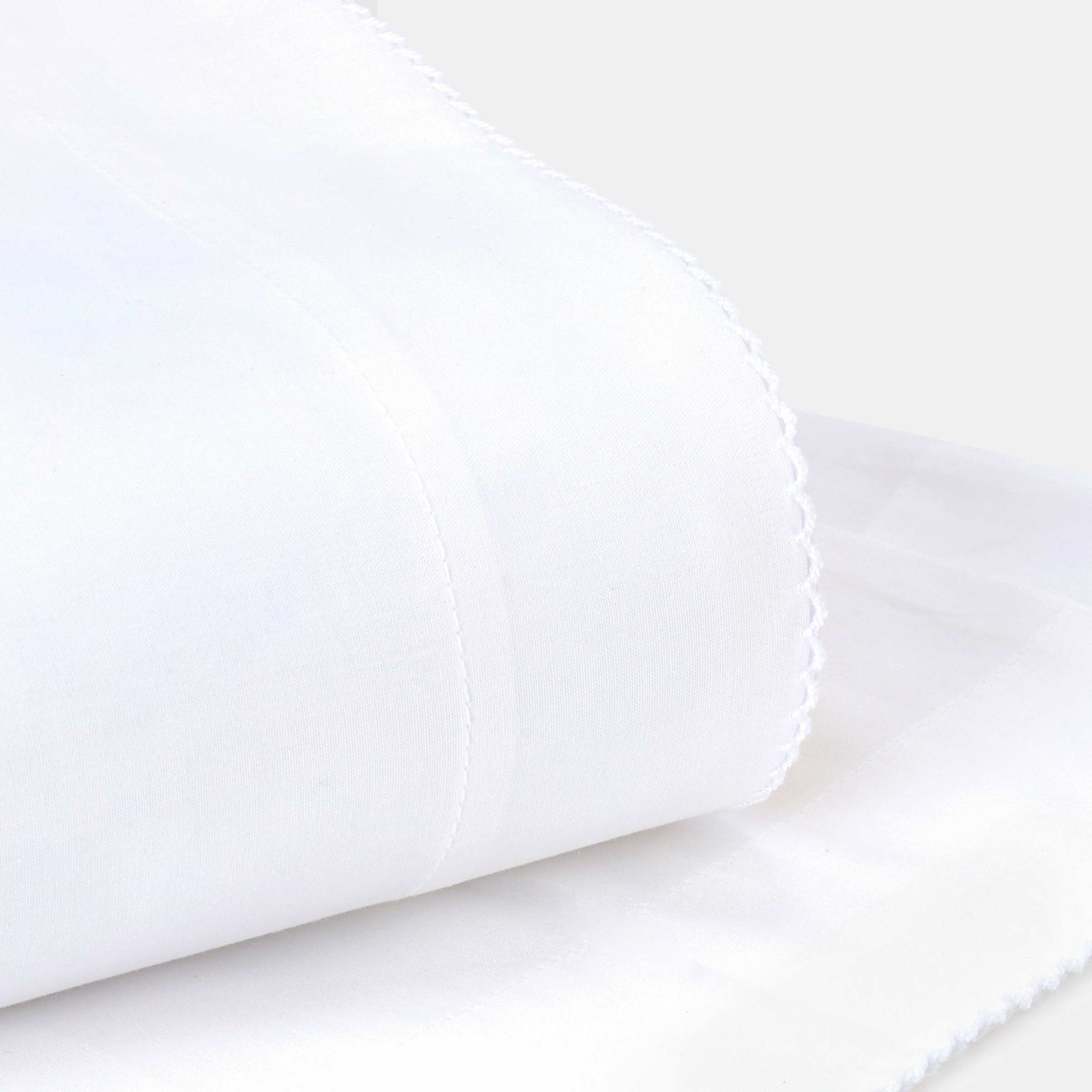 Conjunto de Lençóis Básicos Picareta - 2 Peças (Disponível em Várias Medidas) Branco-2