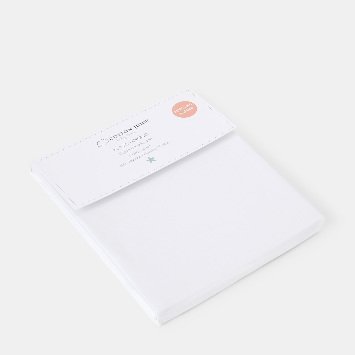 Capa de Edredão Básica Lisa (Disponível em Várias Medidas) Branco-3