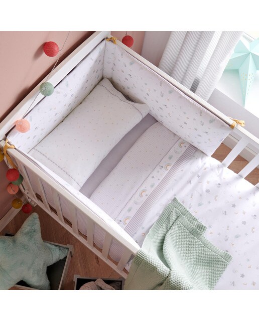 Colección Cotton Juice Baby Home Mi primer A, B, C gris Gris-1