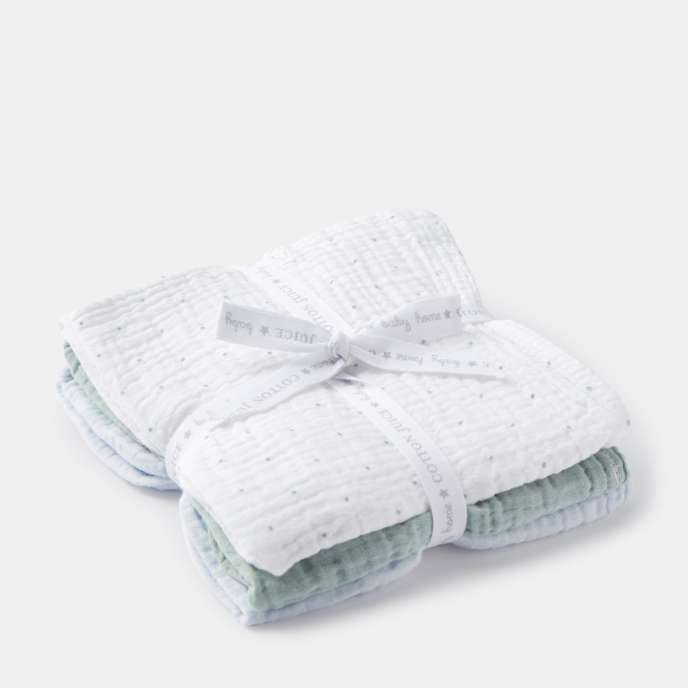 Cotton Juice Baby Home - Muselinas Cotton Juice Baby HomeBásico pack 3 puntos.
