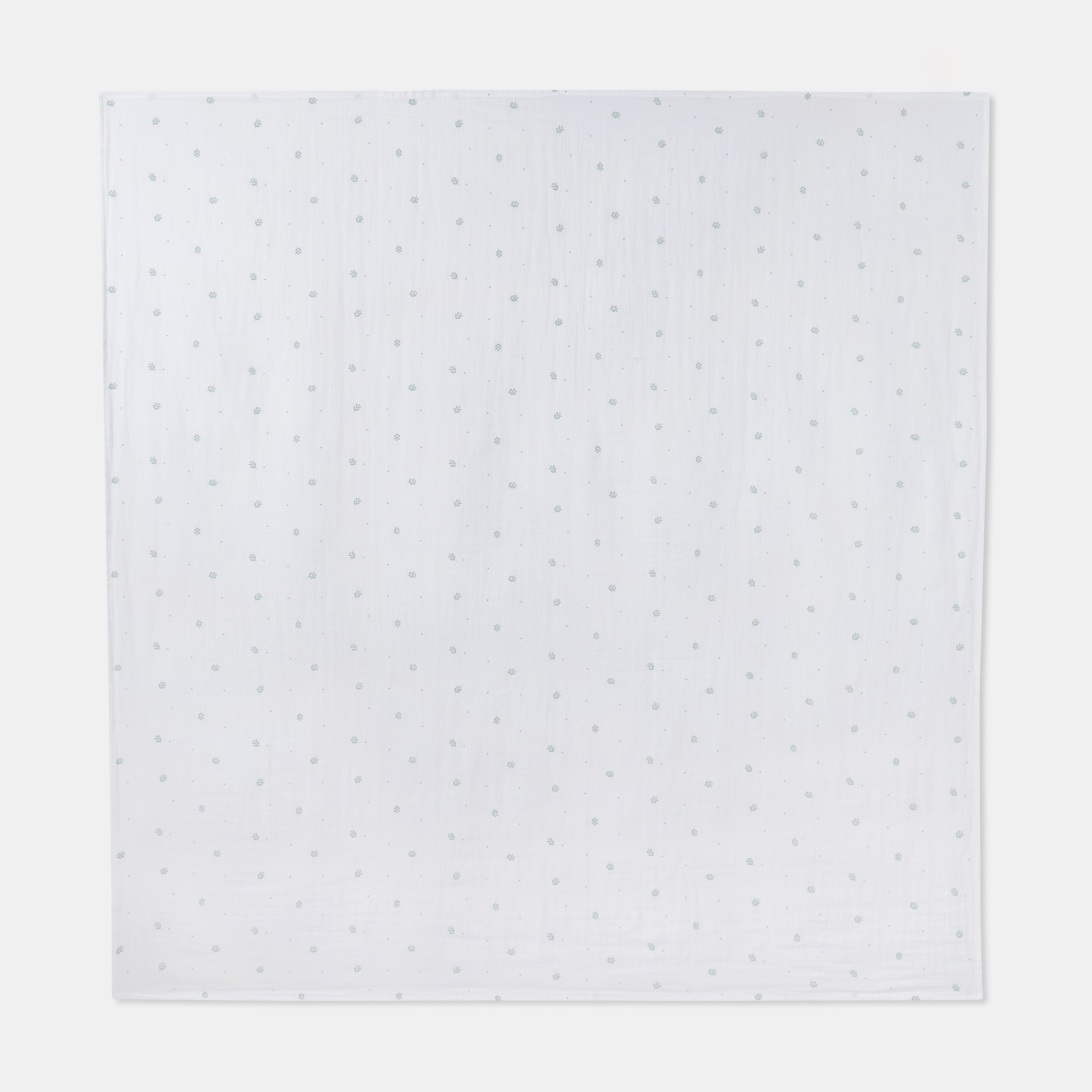 Musselina Individual Estampada New Born Branco-1