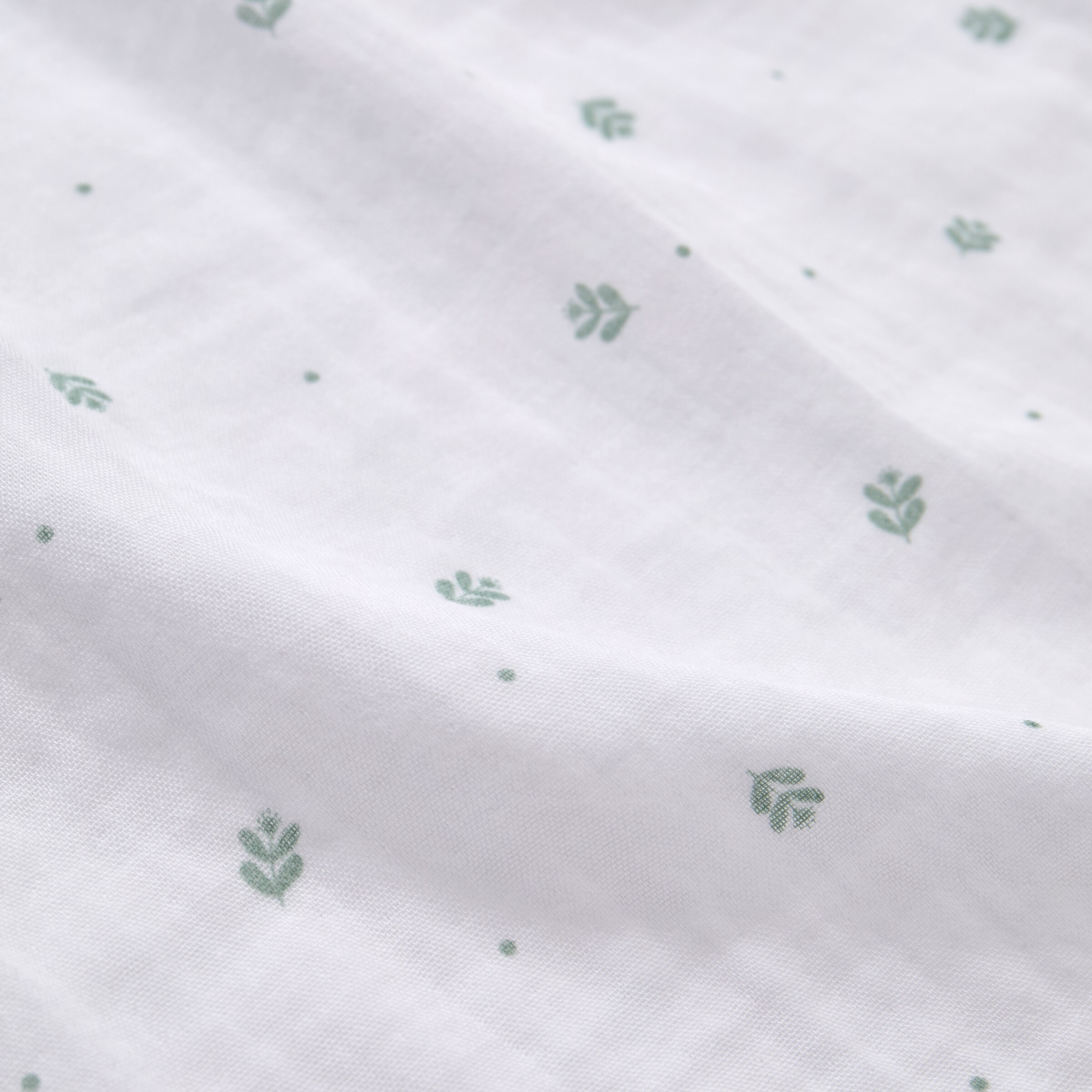 Musselina Individual Estampada New Born Branco-2