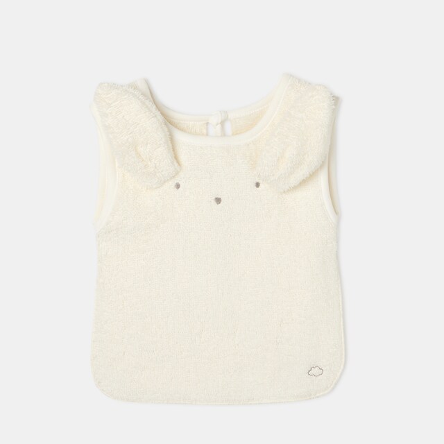 Babero grande Cotton Juice Baby Home Orgánico orejitas