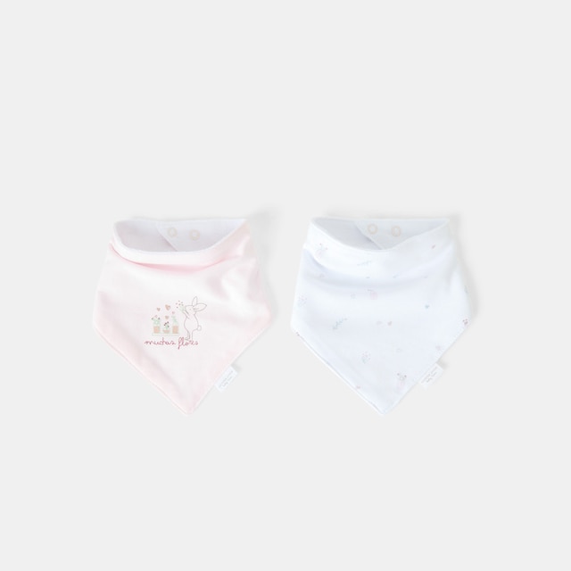 Imagen 0 de Bandanas Cotton Juice Baby Home pack 2 Amore Conejito