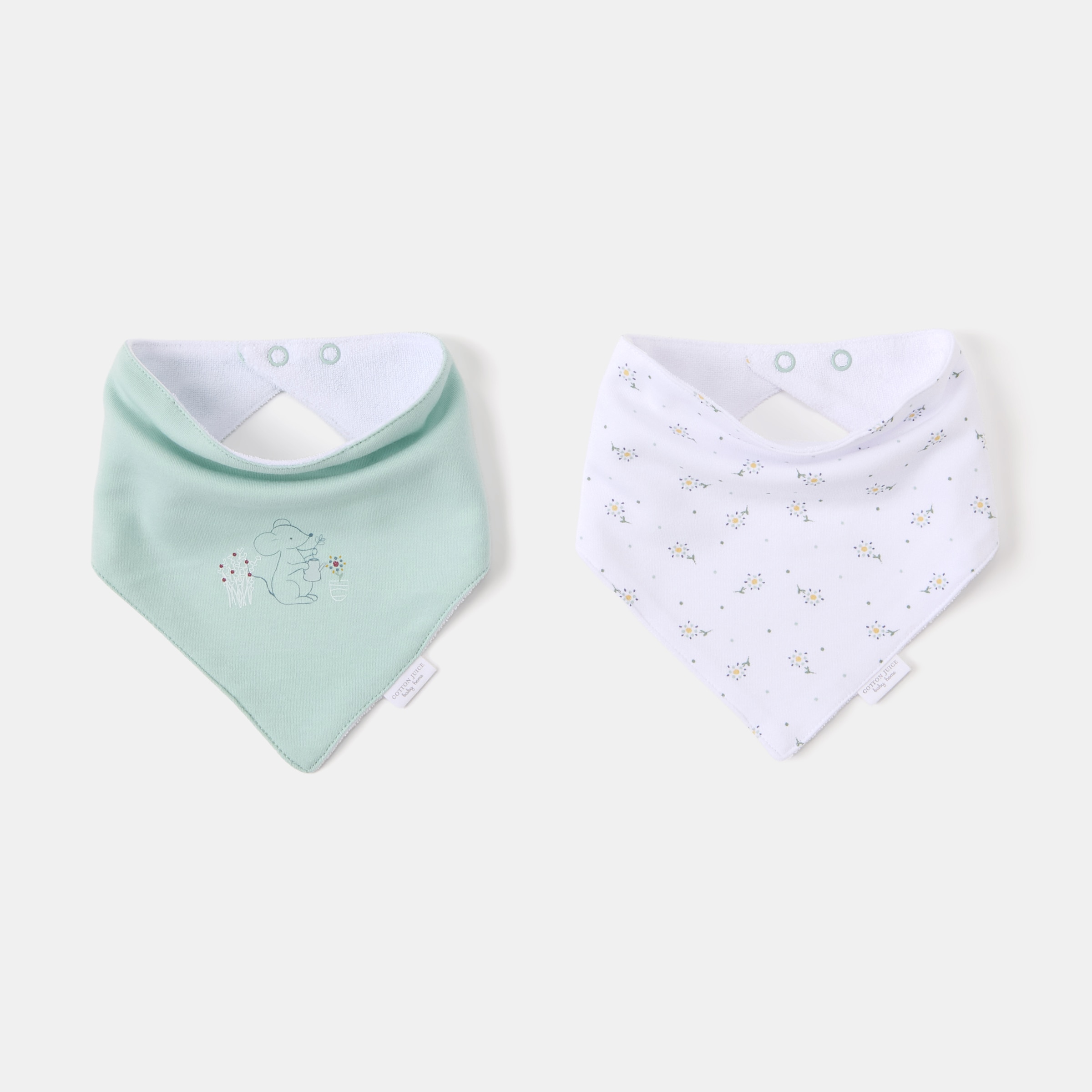 Imagem 0 de Bandanas Cotton Juice Baby Home coleção Sésamo com ratinhos jardineiros