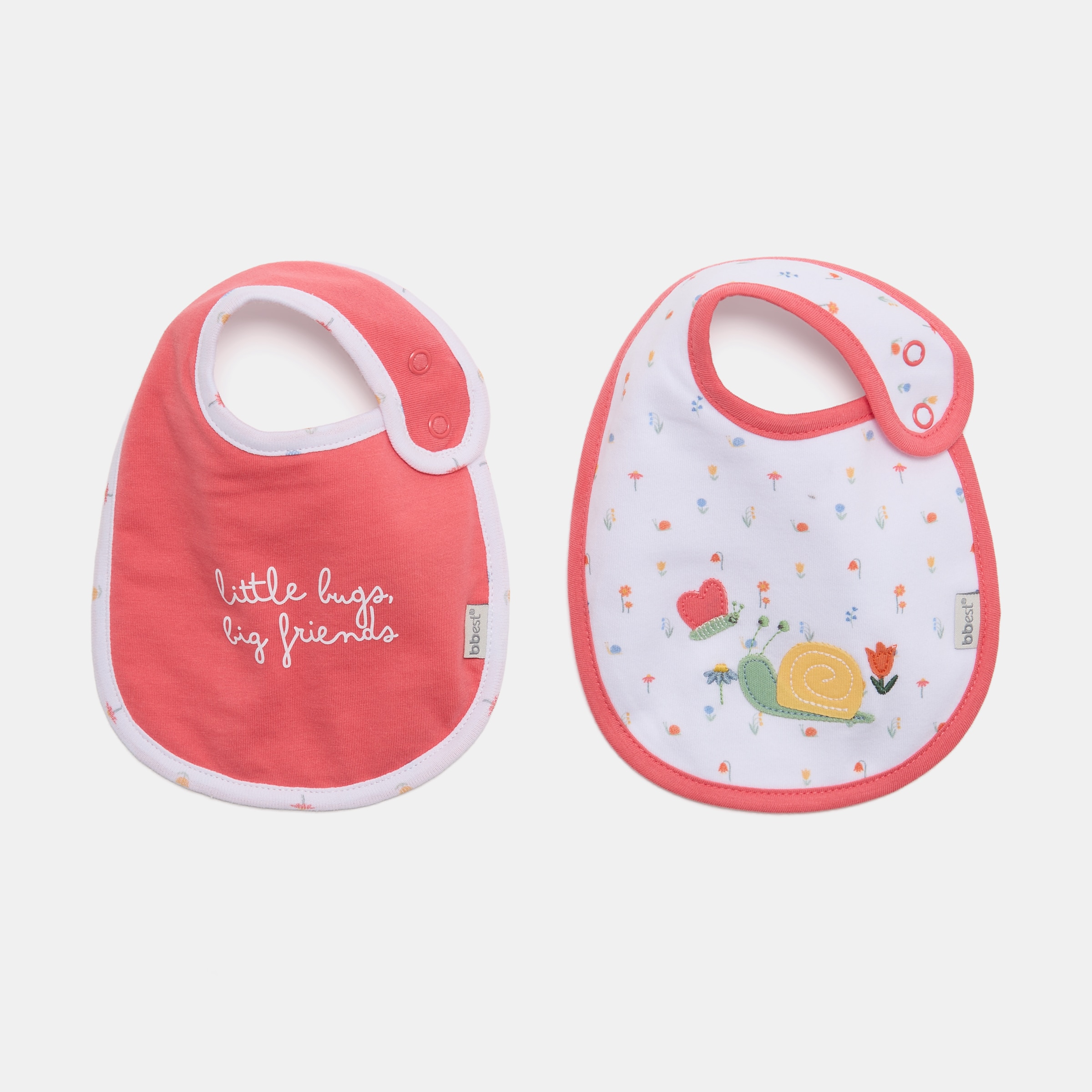 Imagem 0 de Pack de 2 Babetes Coleção Little Bugs Caracol