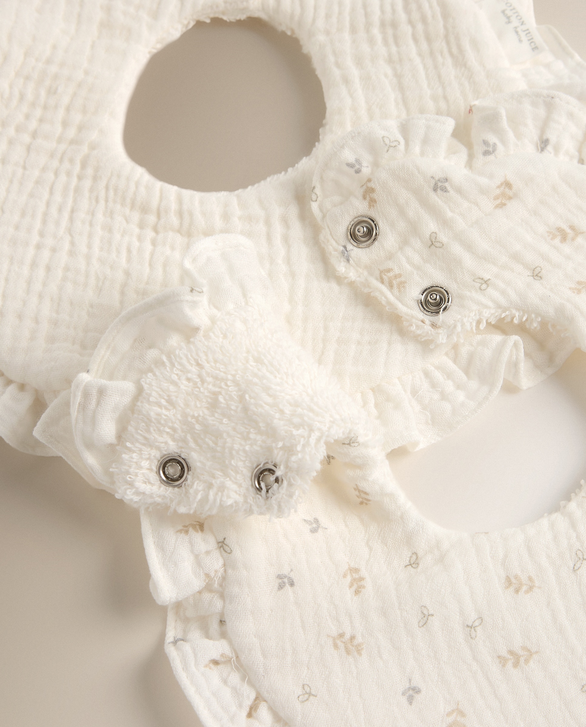 Pack de 2 Babetes Petit Silvestre Natural-2
