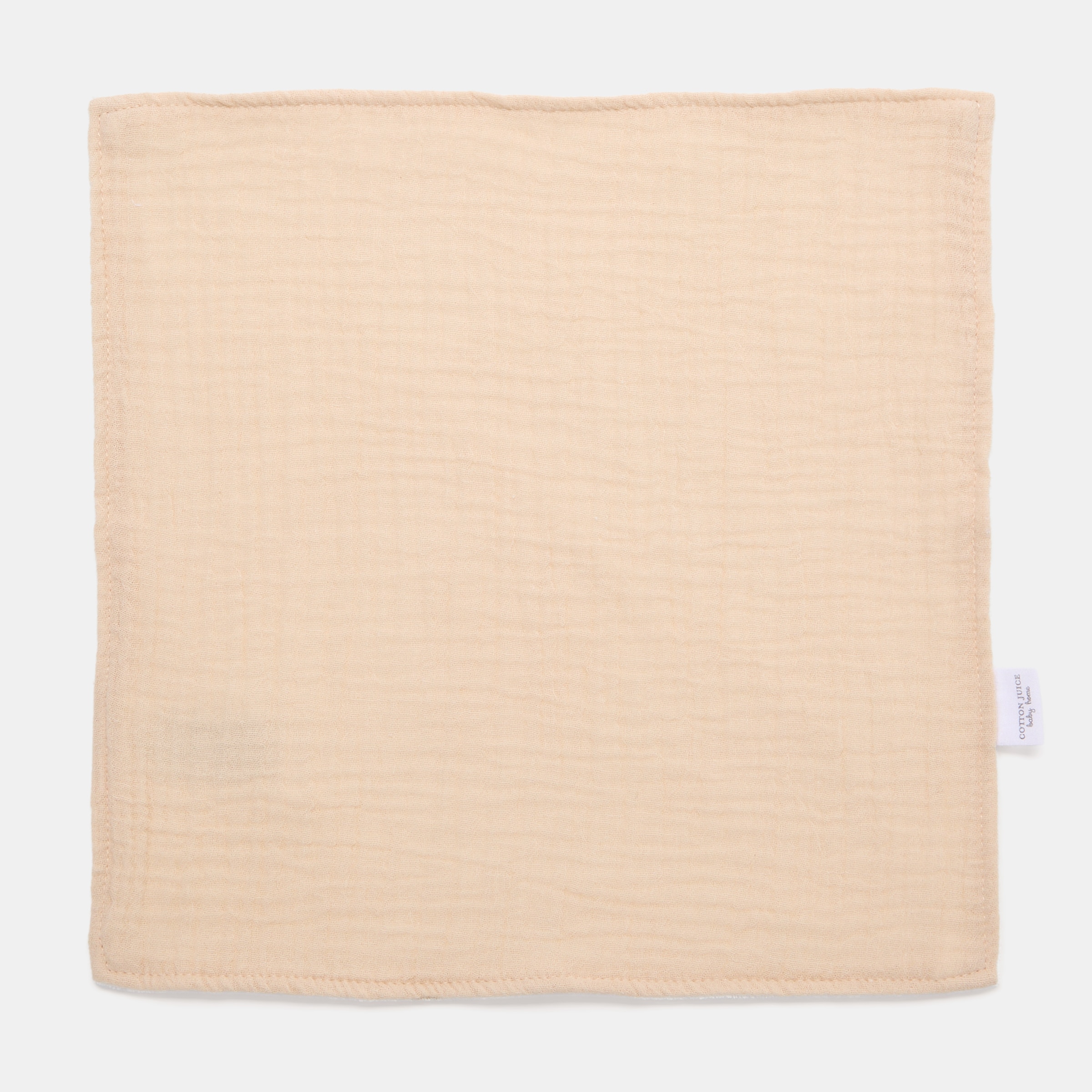 Toalhitas para mãos Cotton Juice Baby Home pack 3 un coleção Sésamo 30x30 coelhinhos Natural-4