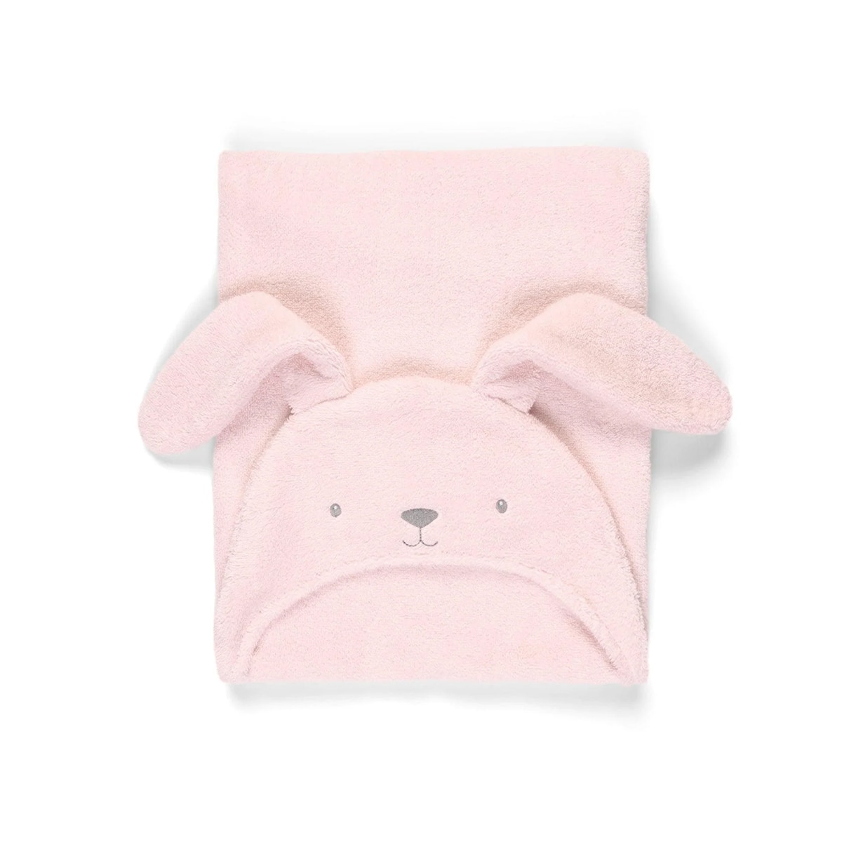 Capa de baño Mamas and Papas con capucha Conejito Rosa Rosa-1