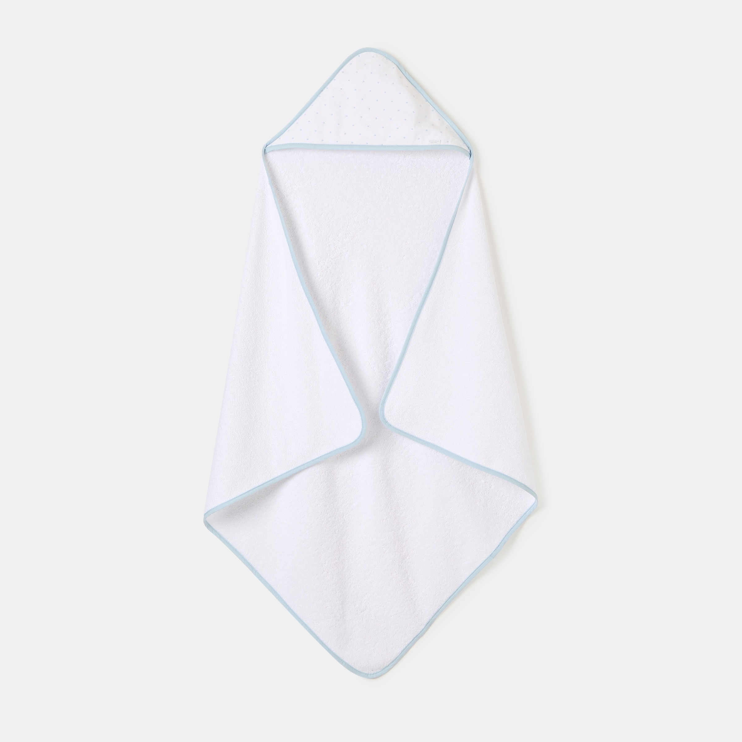 Imagen 2 de Capa baño Cotton Juice Baby Home capucha bodoques - Azul celeste Azul celeste