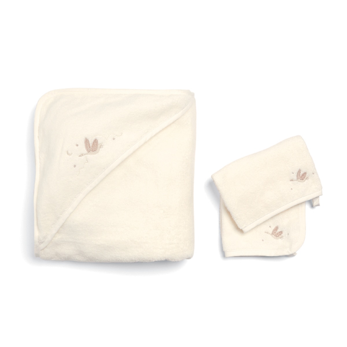 Set de 3 Toallas Mamas&Papas Duckling - Crema Crema-1