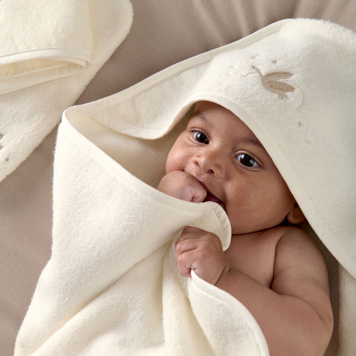 Set de 3 Toallas Mamas&Papas Duckling - Crema Crema-4