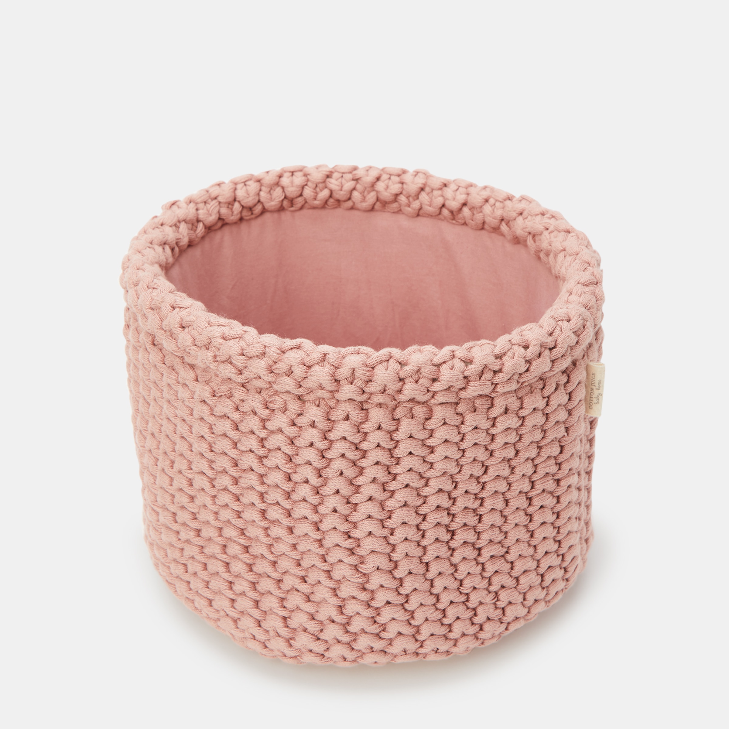 Cotton Juice Baby Home - Cesta Cotton Juice Baby Home Redonda 20*15cm tricot.