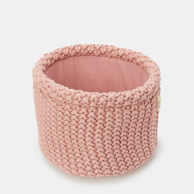 Cesta Cotton Juice Baby Home Redonda 20*15cm tricot