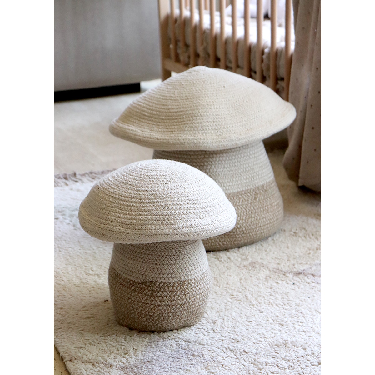 Cesta infantil Mama Mushroom Lorena Canals - Natural Natural-2