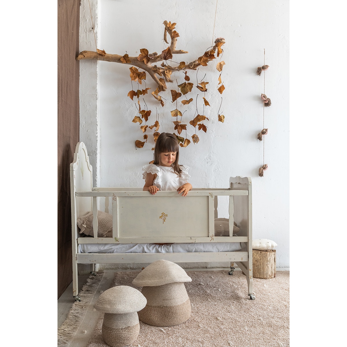 Cesta infantil Mama Mushroom Lorena Canals - Natural Natural-4