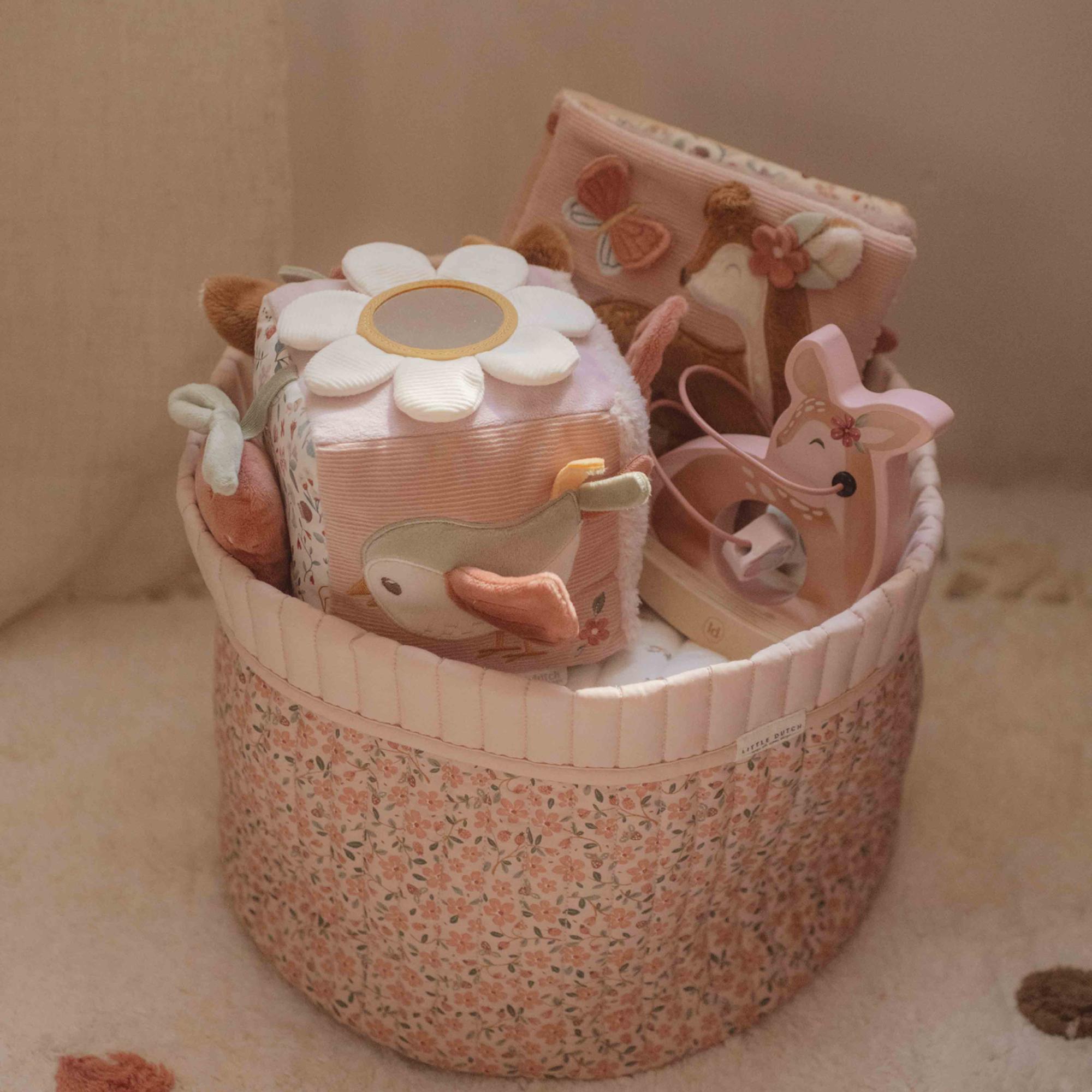Cesta Little Dutch acolchada grande Fairy Floral - Multicolor Multicolor-4