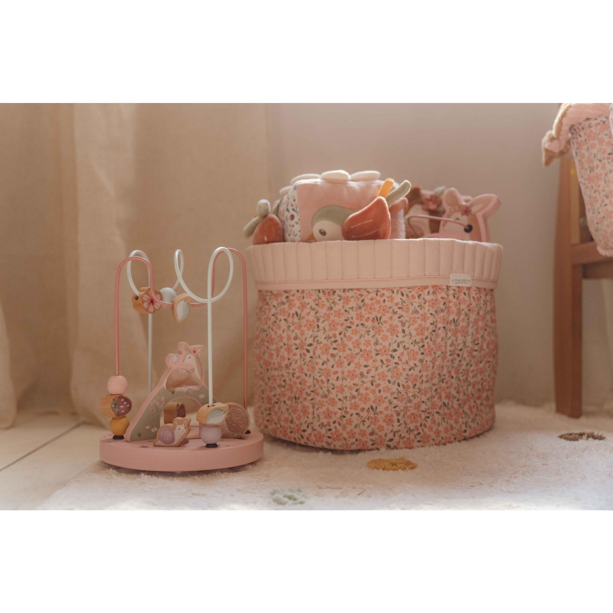 Cesta Little Dutch acolchada grande Fairy Floral - Multicolor Multicolor-5