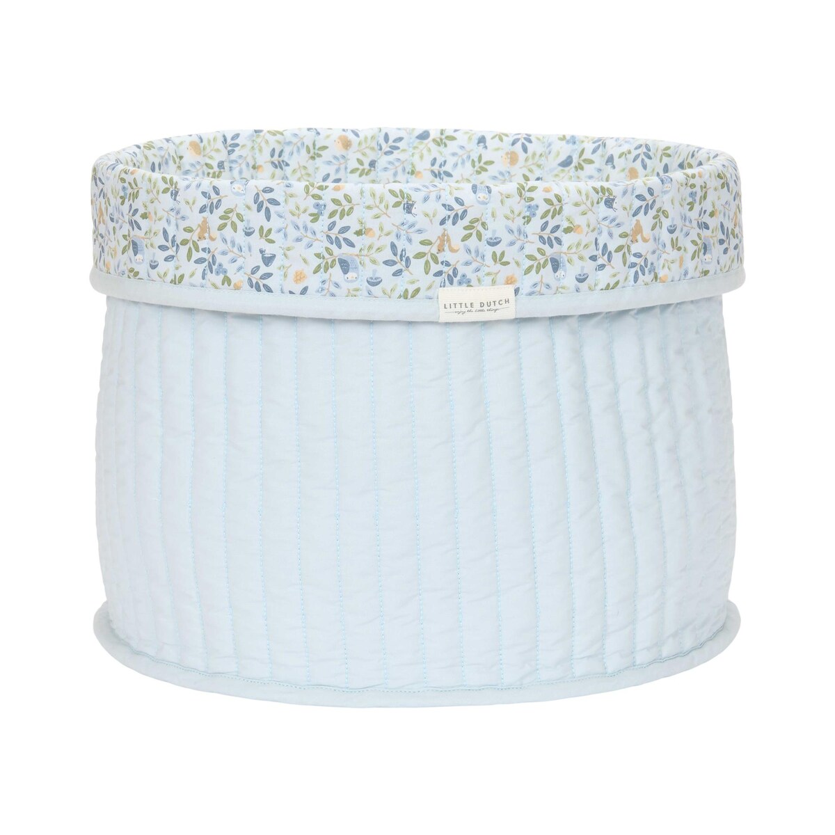 Cesta Little Dutch acolchada grande Forest Advent reversible Multicolor-2