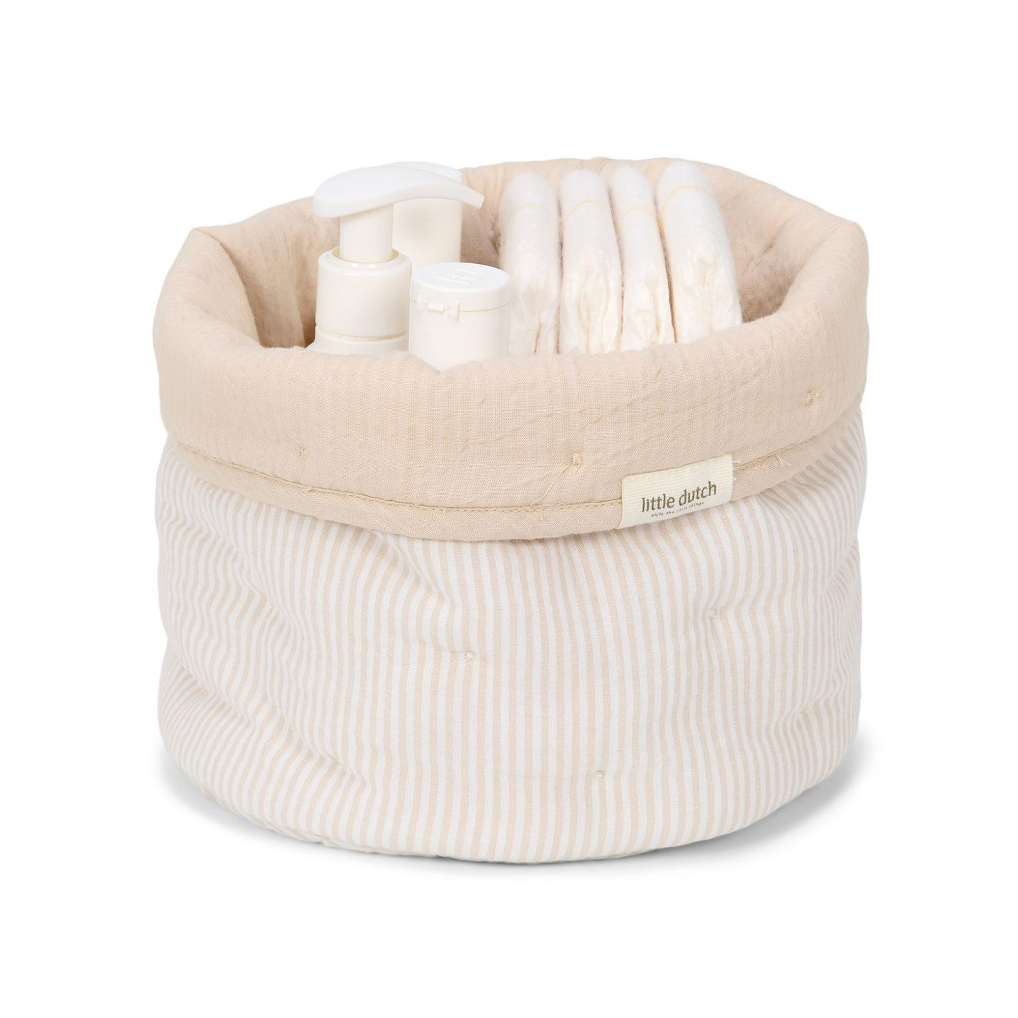 Cesta Little Dutch Pequeña Puro Beige Suave - Natural Natural-2