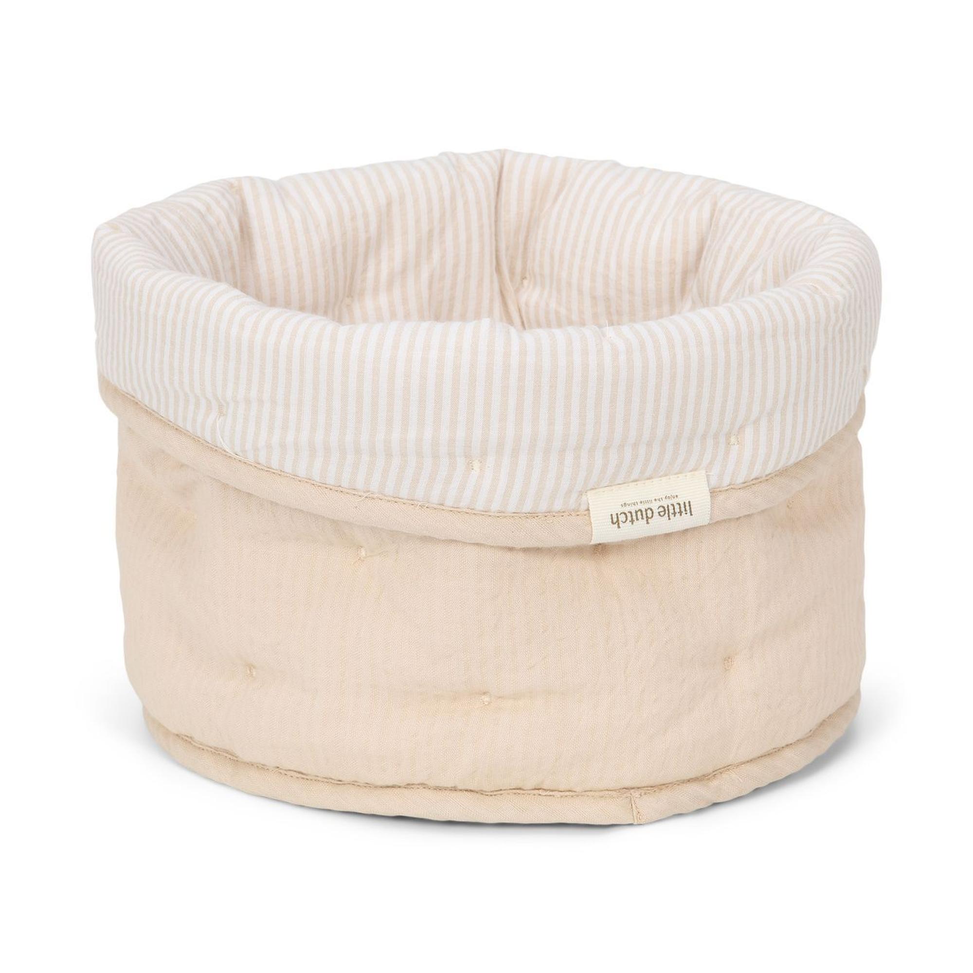 Cesta Little Dutch Pequeña Puro Beige Suave - Natural Natural-3