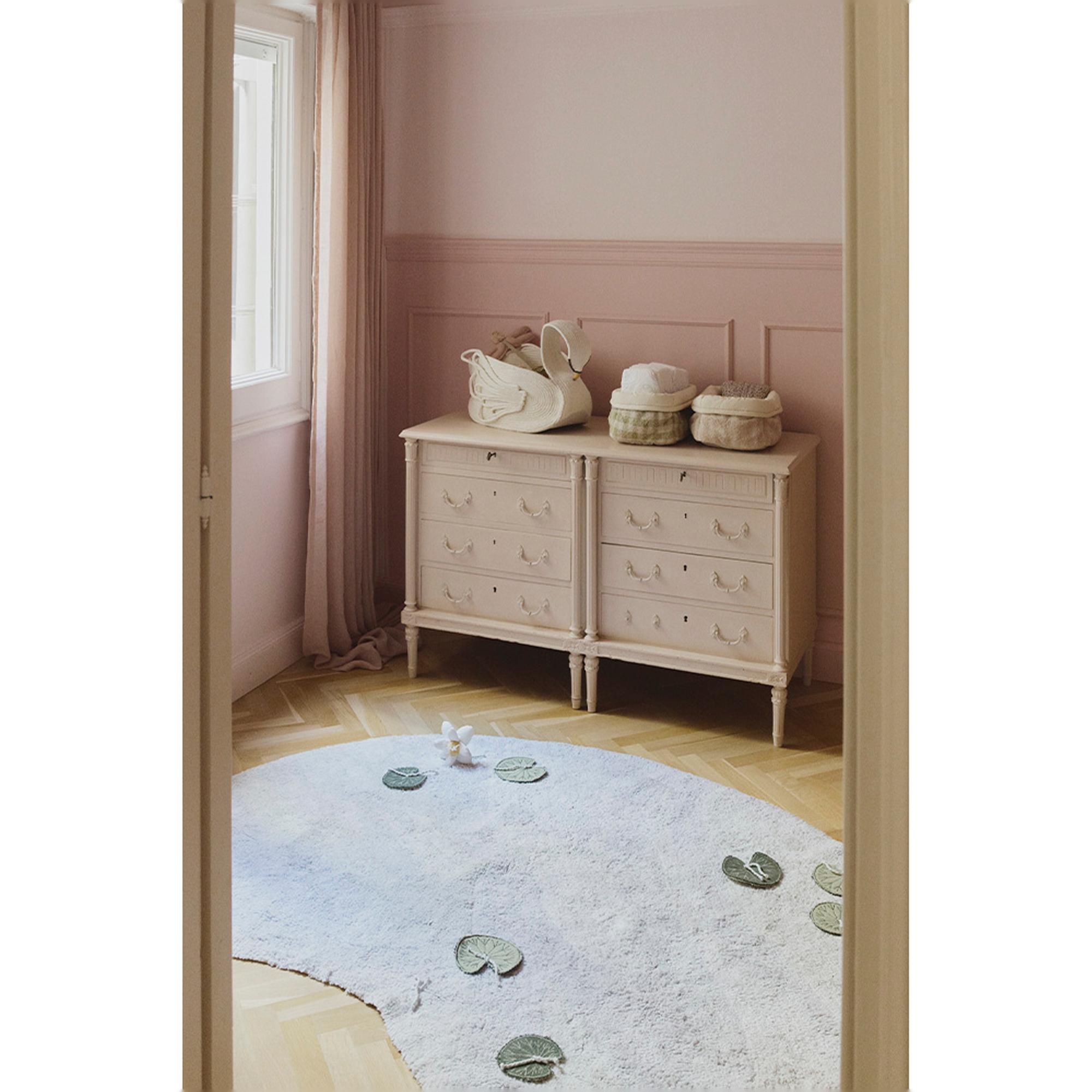 Cesta infantil Lorena Canals Cisne - Blanco Blanco-7