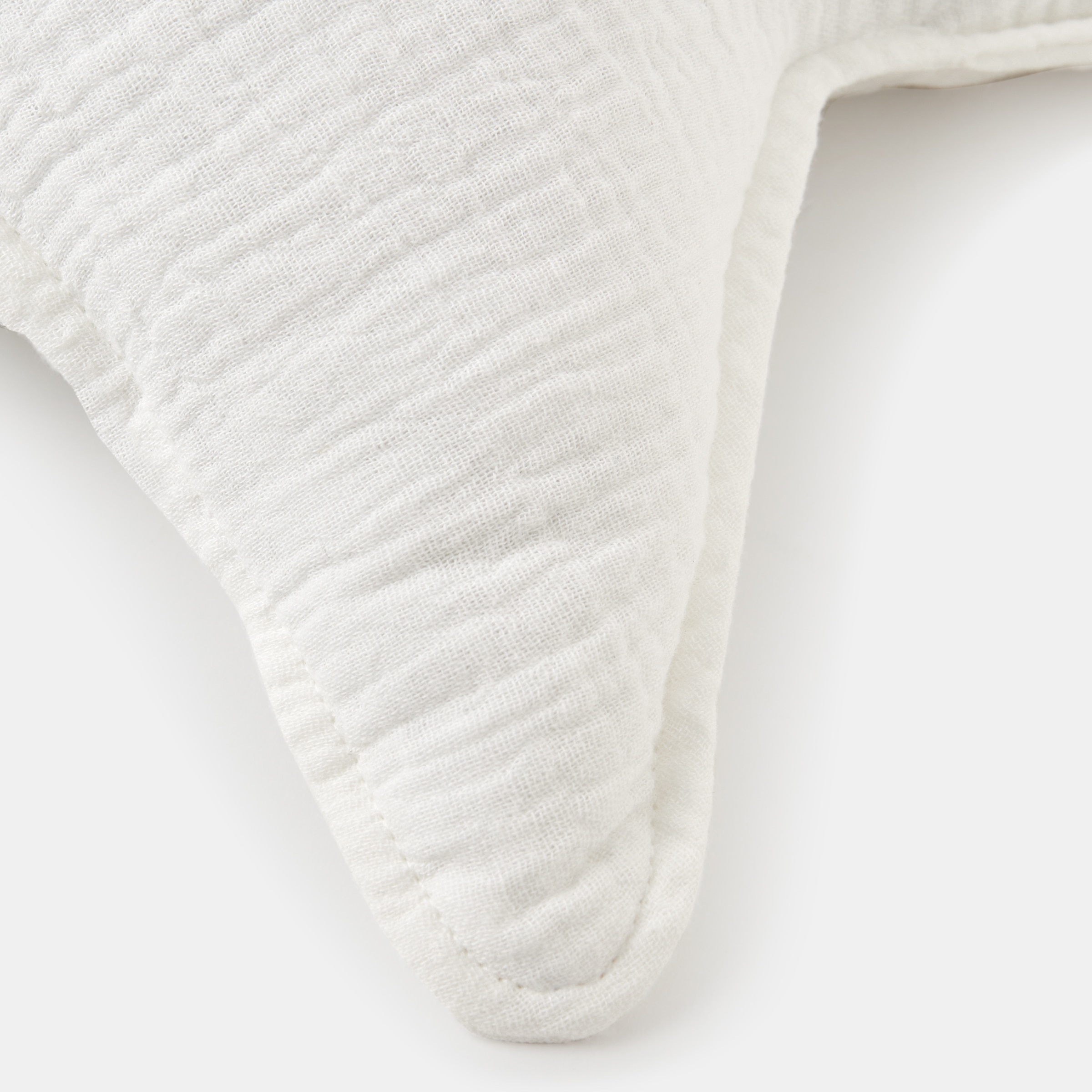 Cojín Cotton Juice Baby Home Decorativo estrella - Blanco Blanco-2