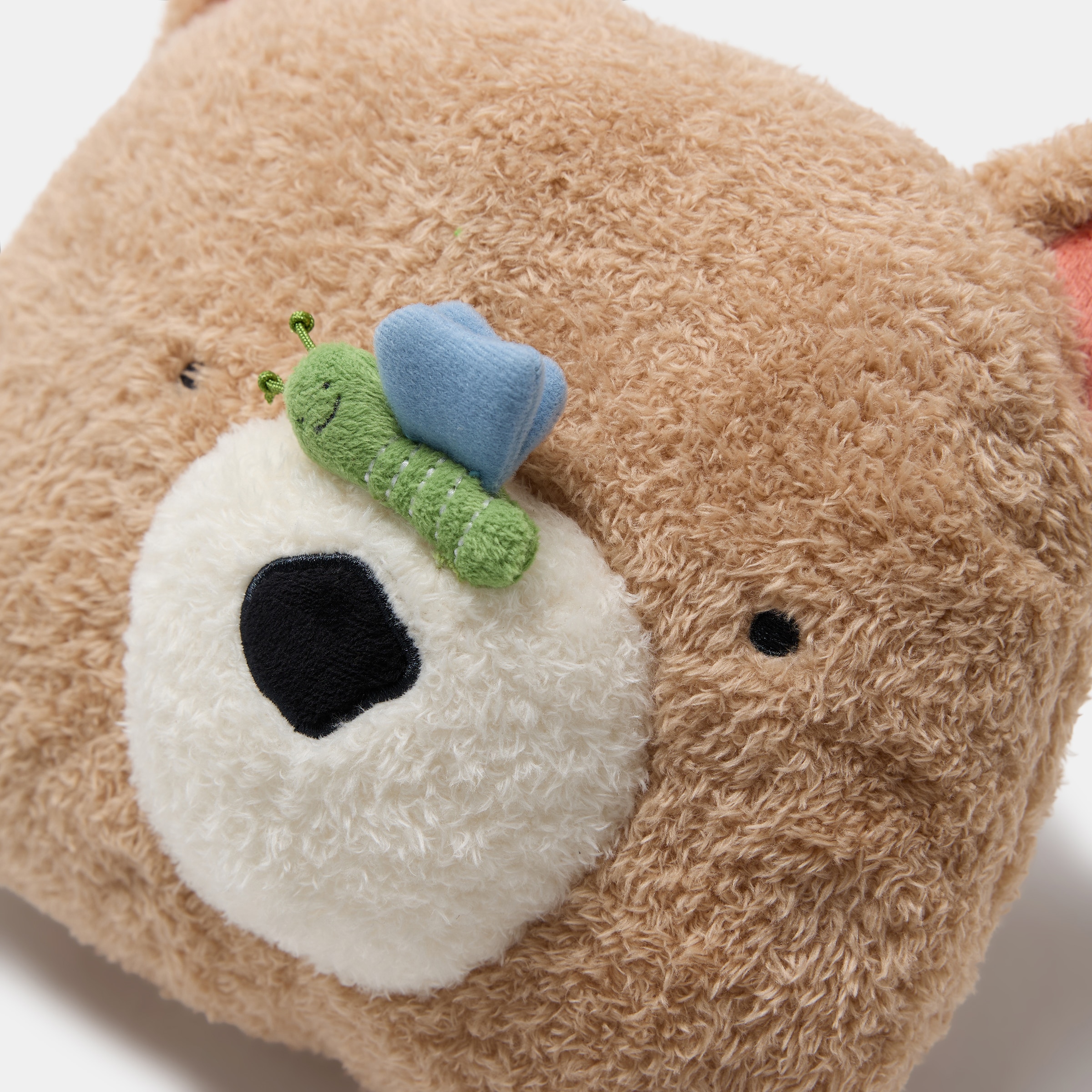 Almofada Bbest Coleção Little Bugs Urso Castanho-claro-3