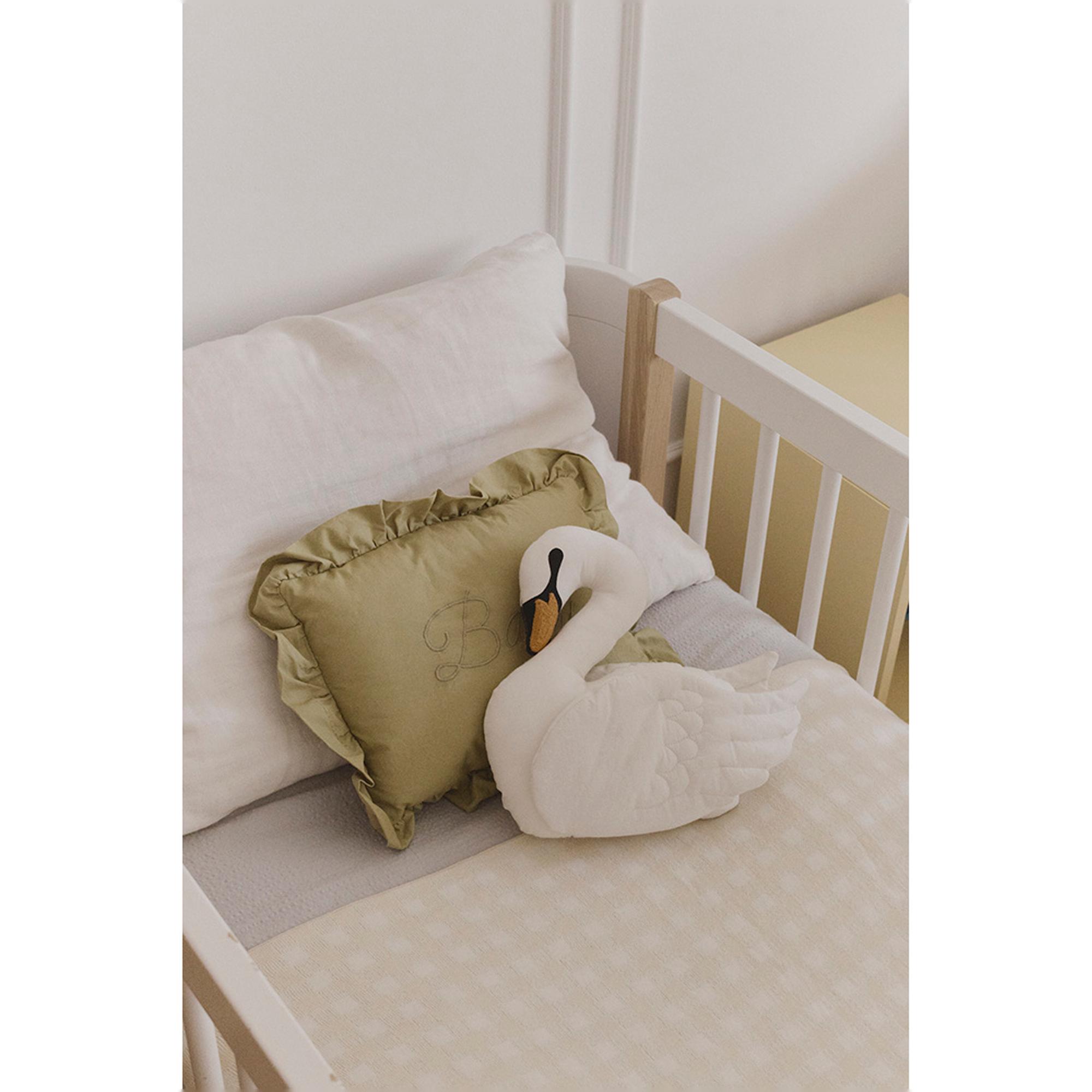 Cojín Lorena Canals infantil Cisne - Crema Crema-5