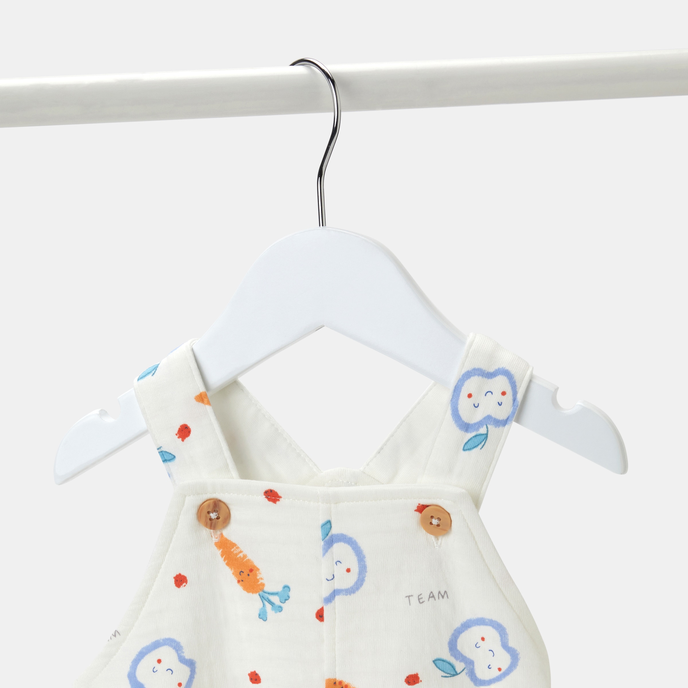 Percha Cotton Juice Baby Home madera pack3 bebé - Blanco Blanco-2