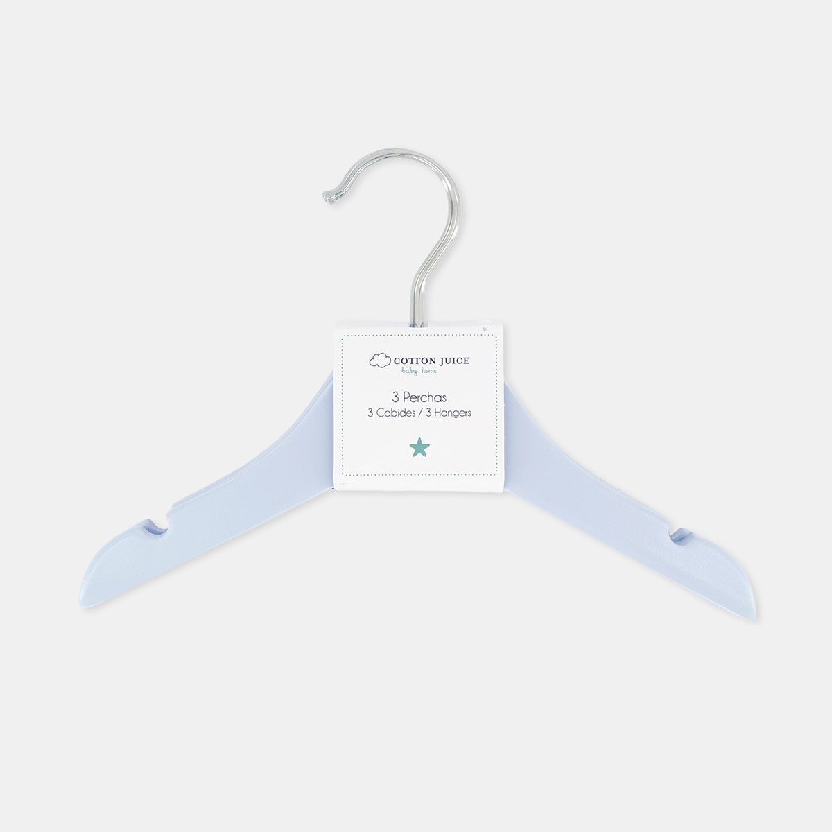 Imagem 0 de Pack de 3 Cabides de Bebé em Madeira