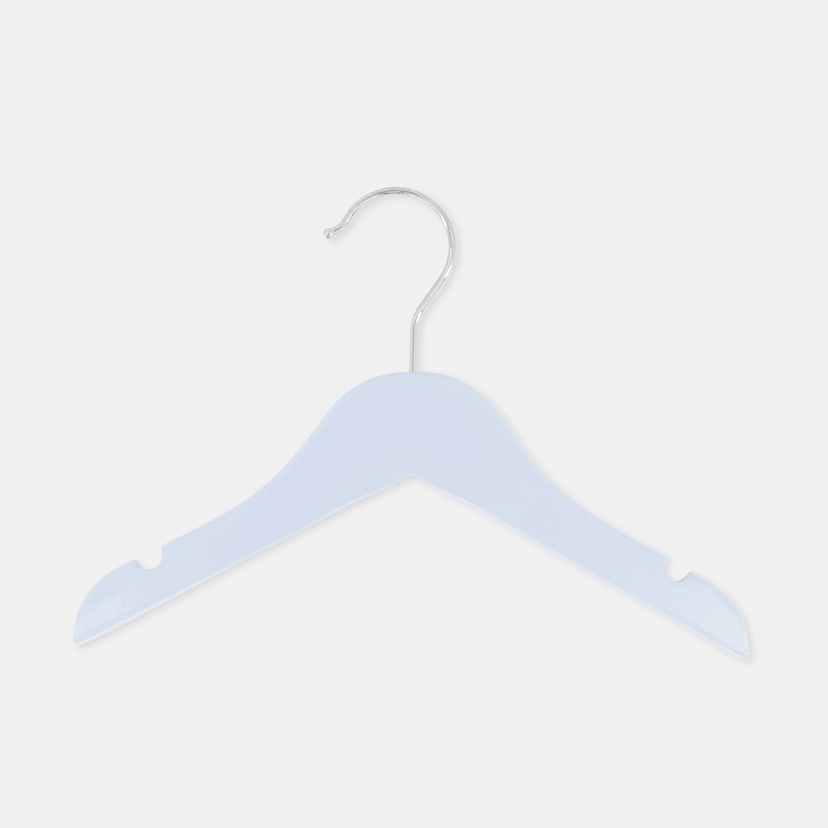 Pack de 3 Cabides de Bebé em Madeira Azul-celeste-3