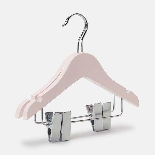 Imagem 0 de Pack de 2 Cabides de Bebé em Madeira com Mola