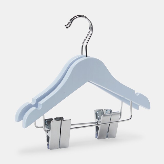 Imagem 0 de Pack de 2 Cabides de Bebé em Madeira com Mola