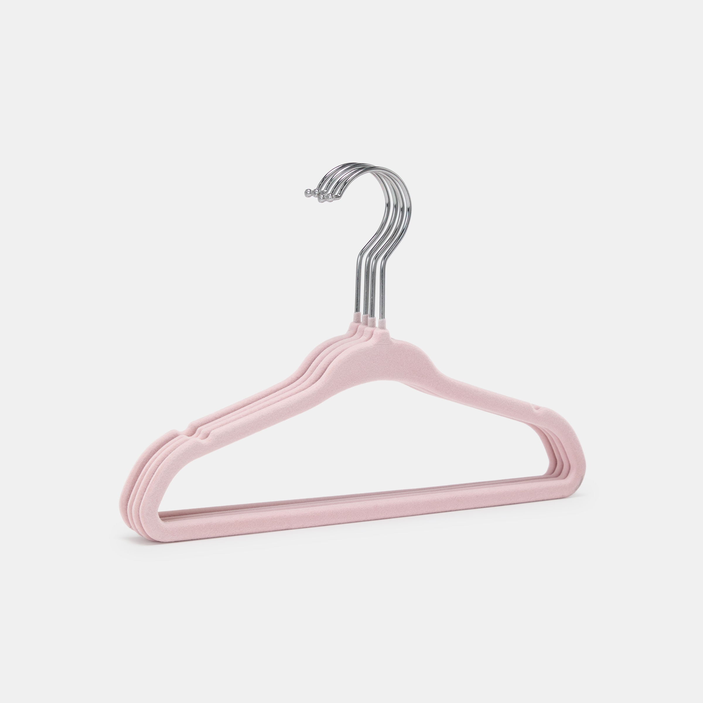 Imagem 0 de Pack de 4 Cabides de Veludo de Bebé