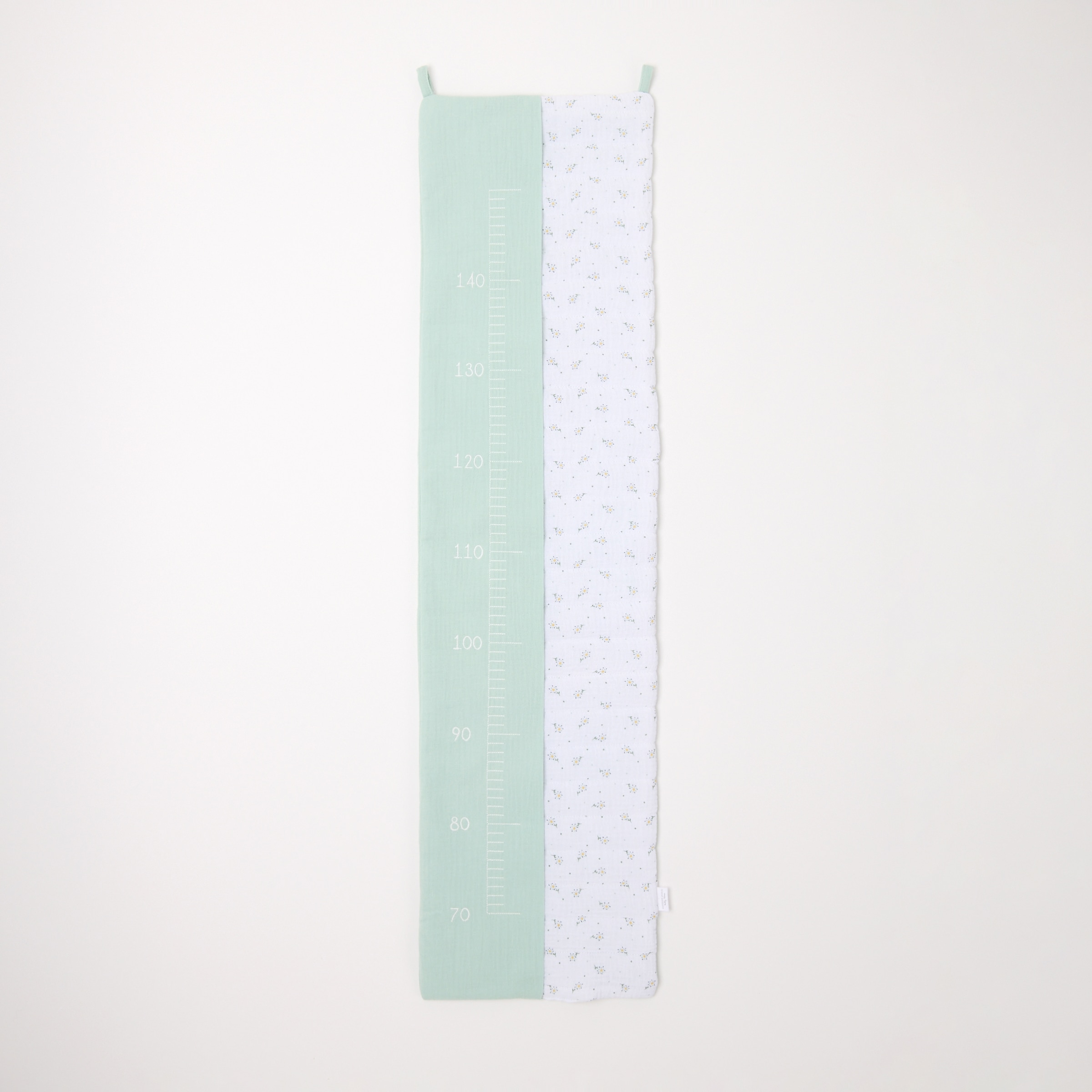 Medidor para bebés Cotton Juice Baby Home colección Sésamo, estampado flores - Verde Mint Verde Mint-2