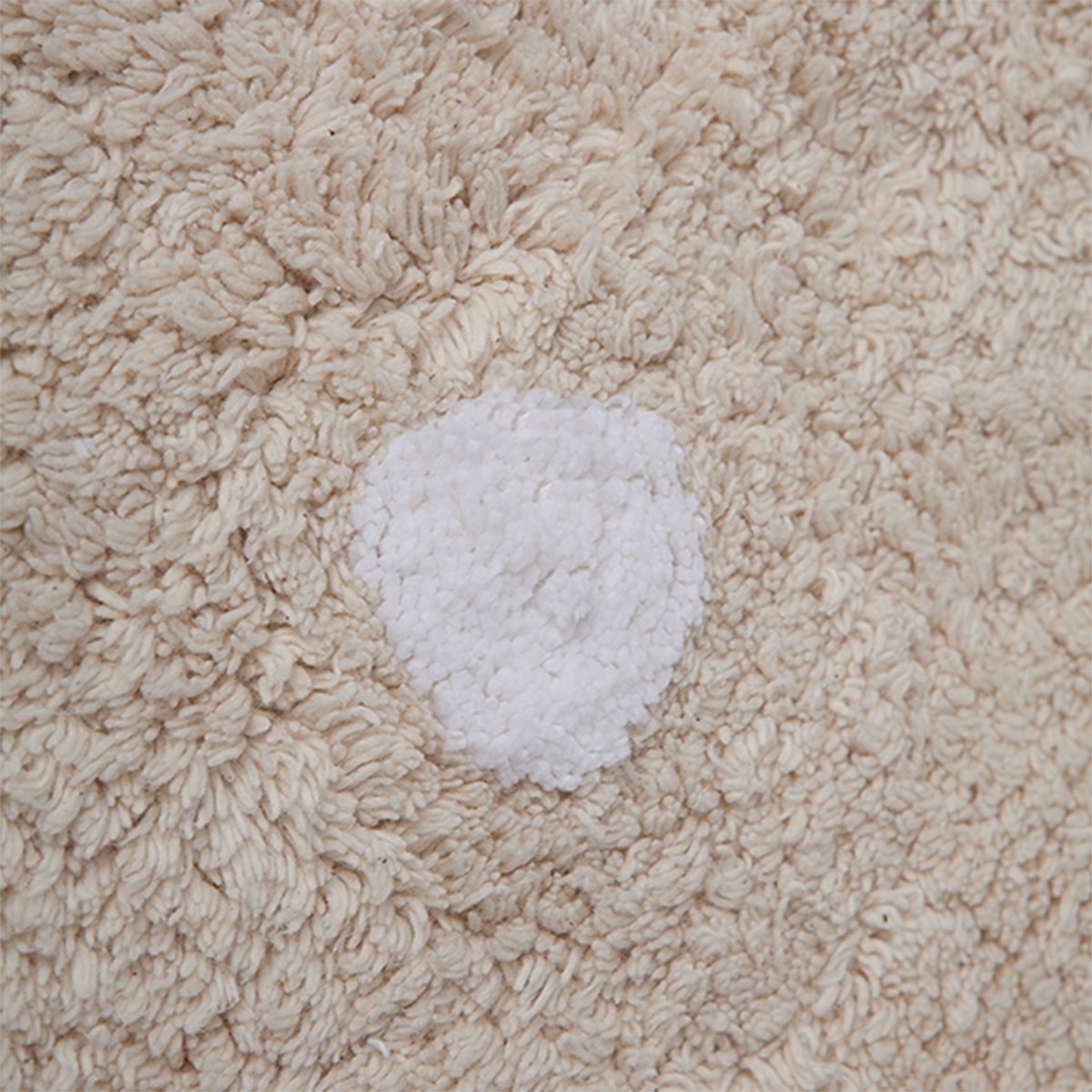 Alfombra lavable de algodón Biscuit Lorena Canals - Beige Beige-3