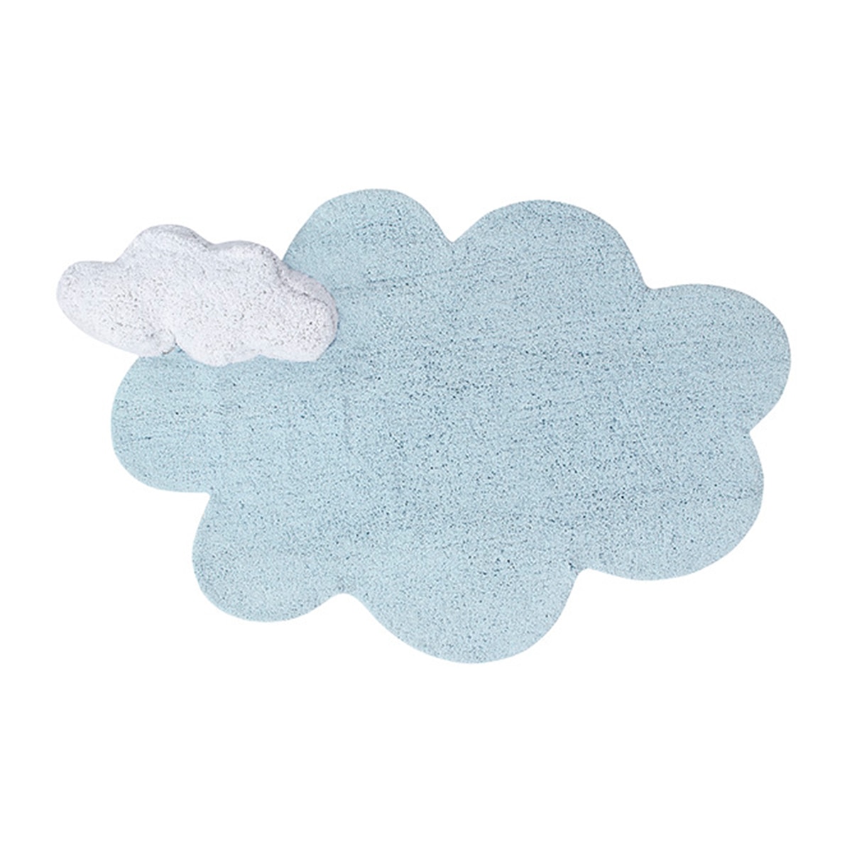 Alfombra lavable de algodón Puffy Dream Lorena Canals - Celeste Celeste-1