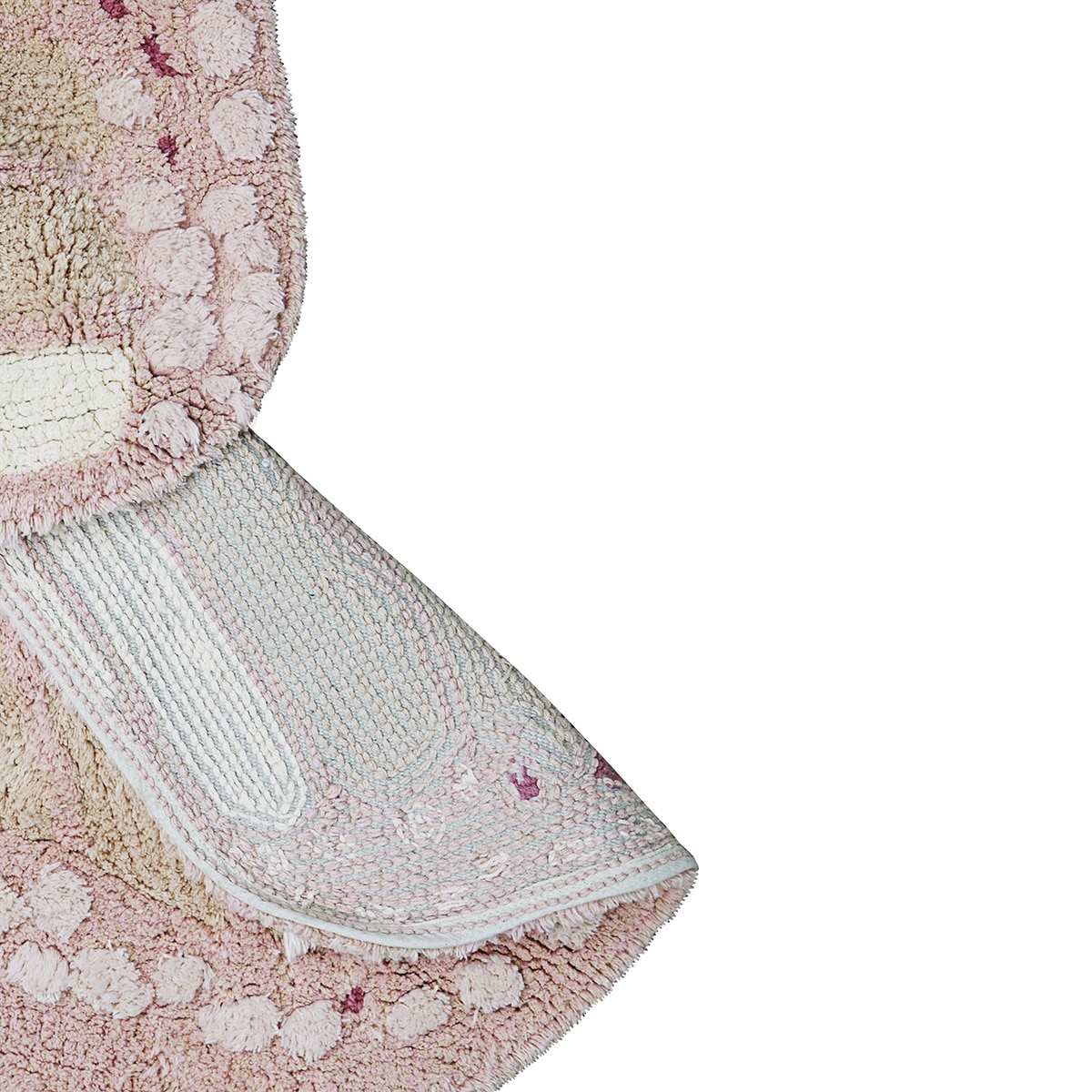 Alfombra Lorena Canals lavable de algodón Animal Rug Baby Butterfly - Rosa Rosa-7
