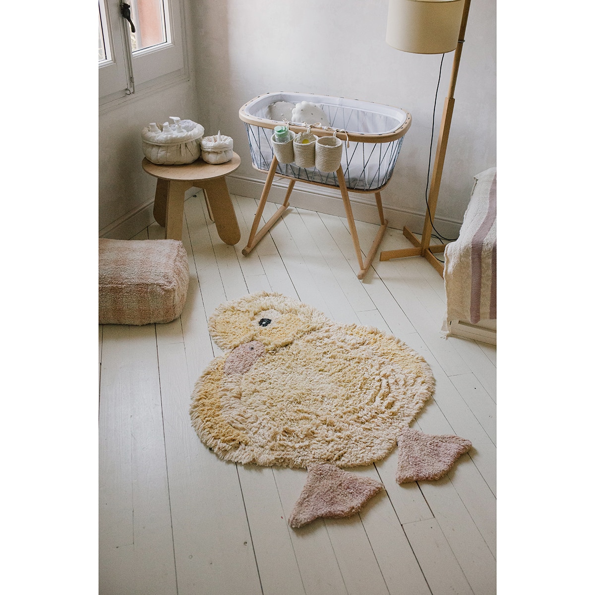 Alfombra Lorena Canals lavable de algodón Animal Rug Ducky Multicolor Multicolor-2